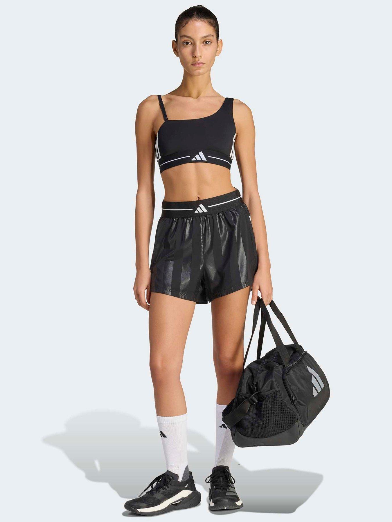Image 3 of 5 of adidas Women's Training Hyperglam Bra - Black