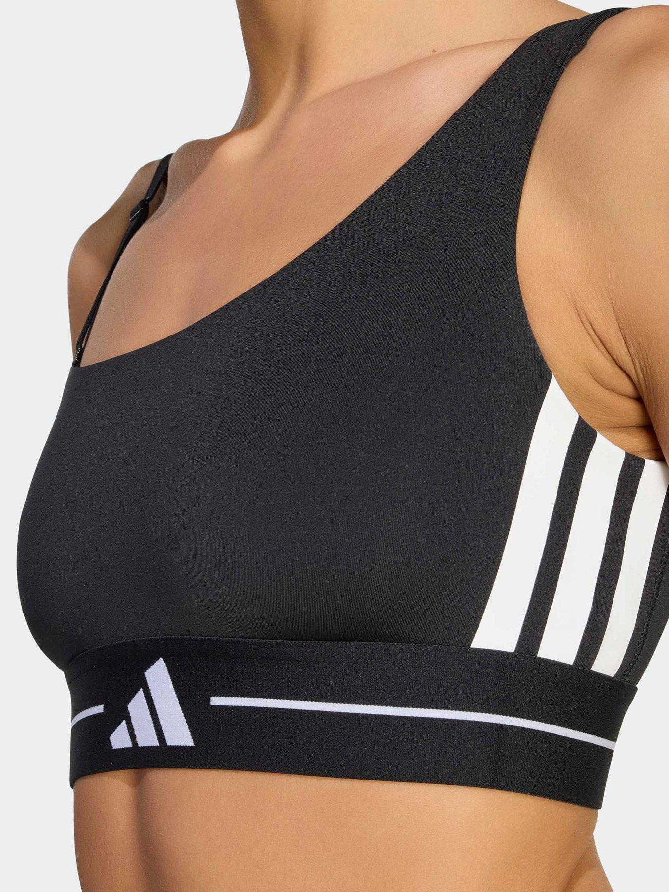 Image 5 of 5 of adidas Women's Training Hyperglam Bra - Black
