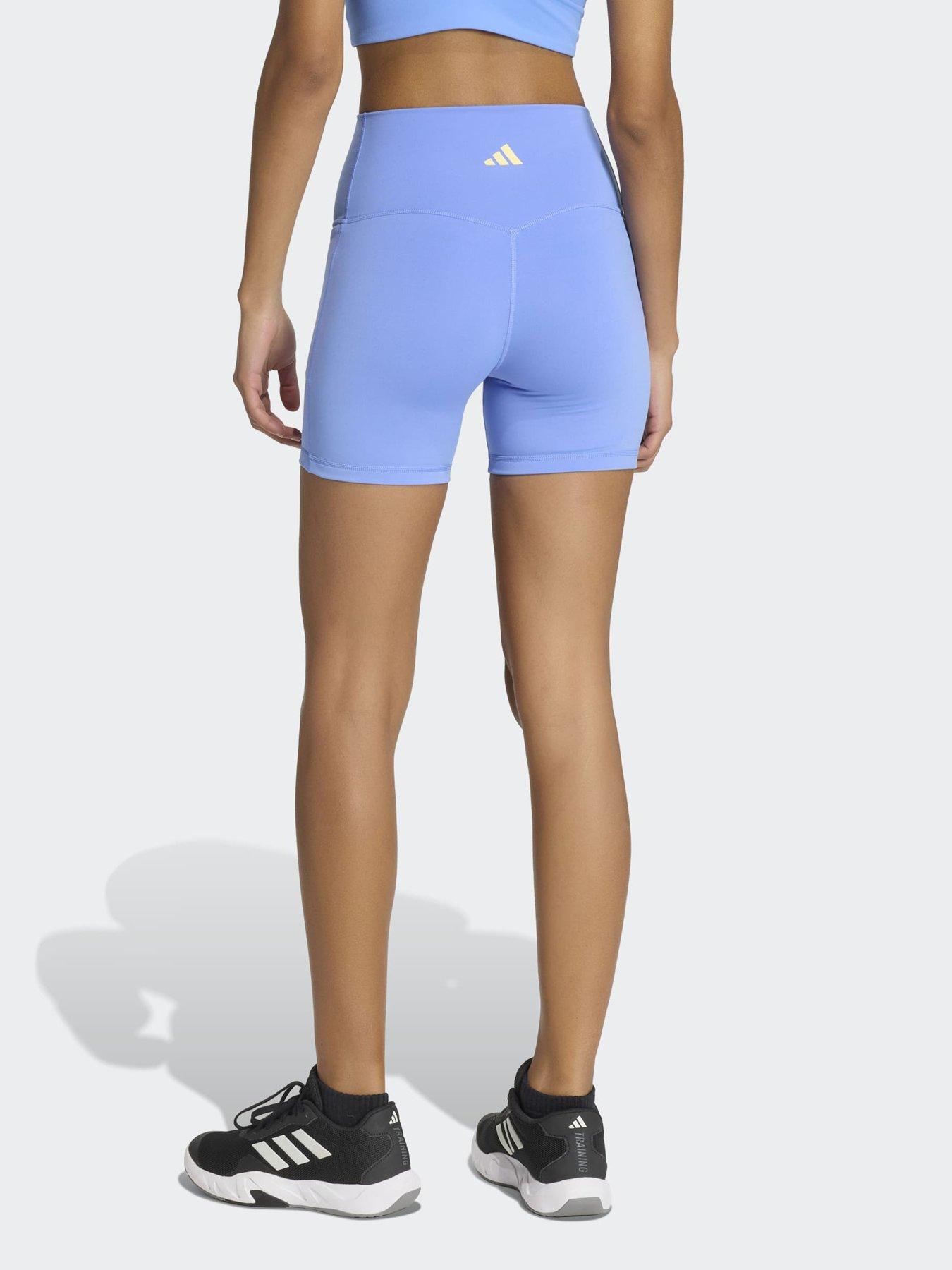 Image 2 of 5 of adidas Women's Training 3 Stripe Sculpt Tight - Blue