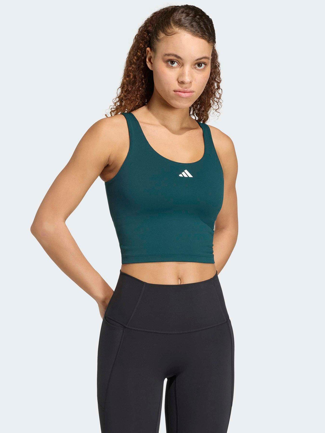 adidas Women's Training Feel Good Girl Tank - Green