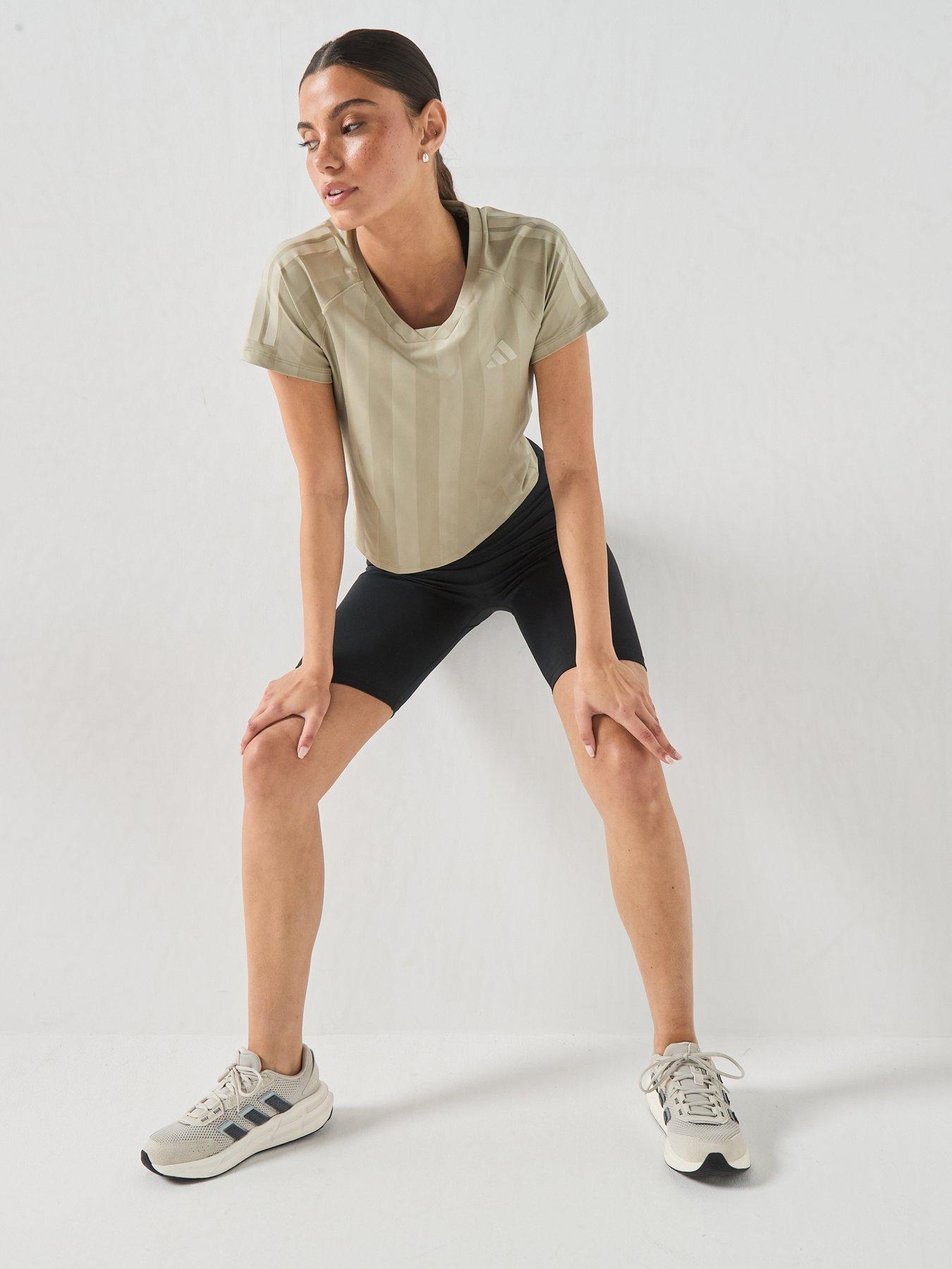 Image 6 of 6 of adidas Women's Training Hyperglam T-Shirt - Brown