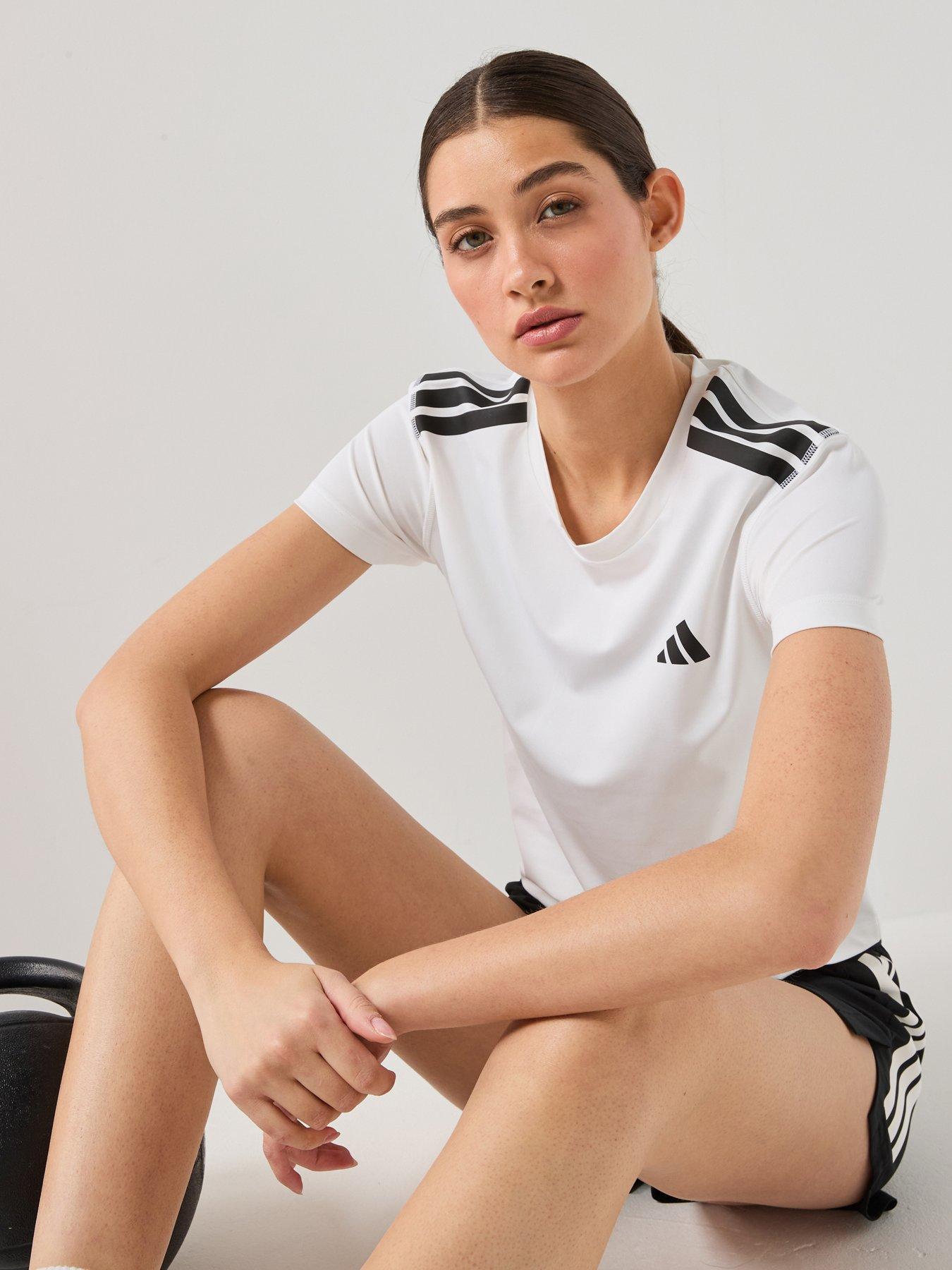 adidas Women's Training Hyperglam T-Shirt - White