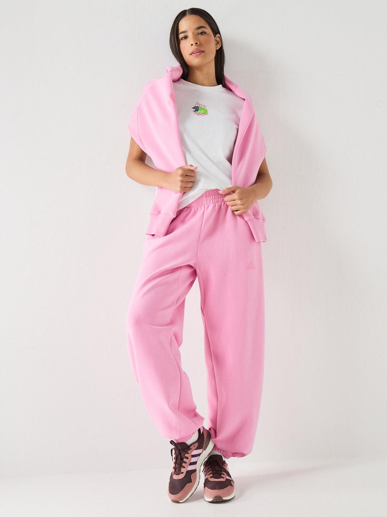 Image 6 of 6 of adidas Sportswear Women's Soft Lux Loose Sweatshirt - Pink