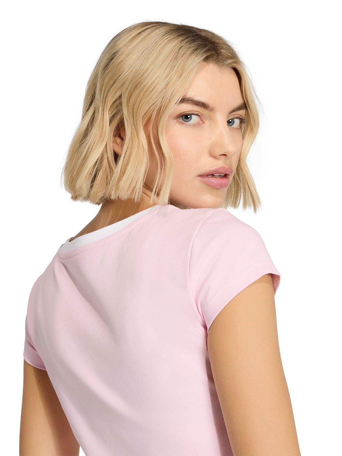 Image 5 of 5 of adidas Sportswear Women's Colour Icon Baby Tee - Pink