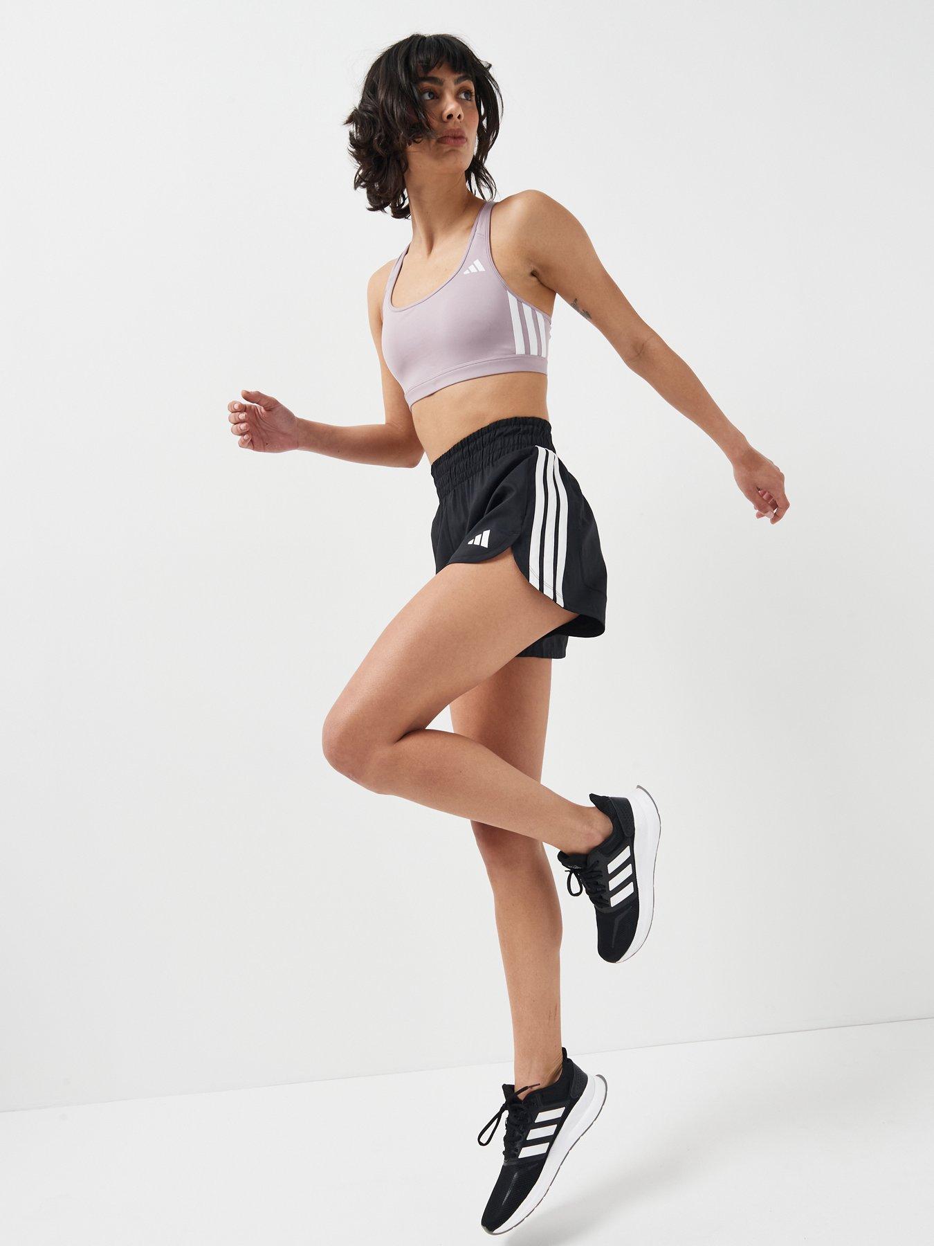 Image 6 of 6 of adidas Women's Training Workout Essentials Medium Support Bra - Grey