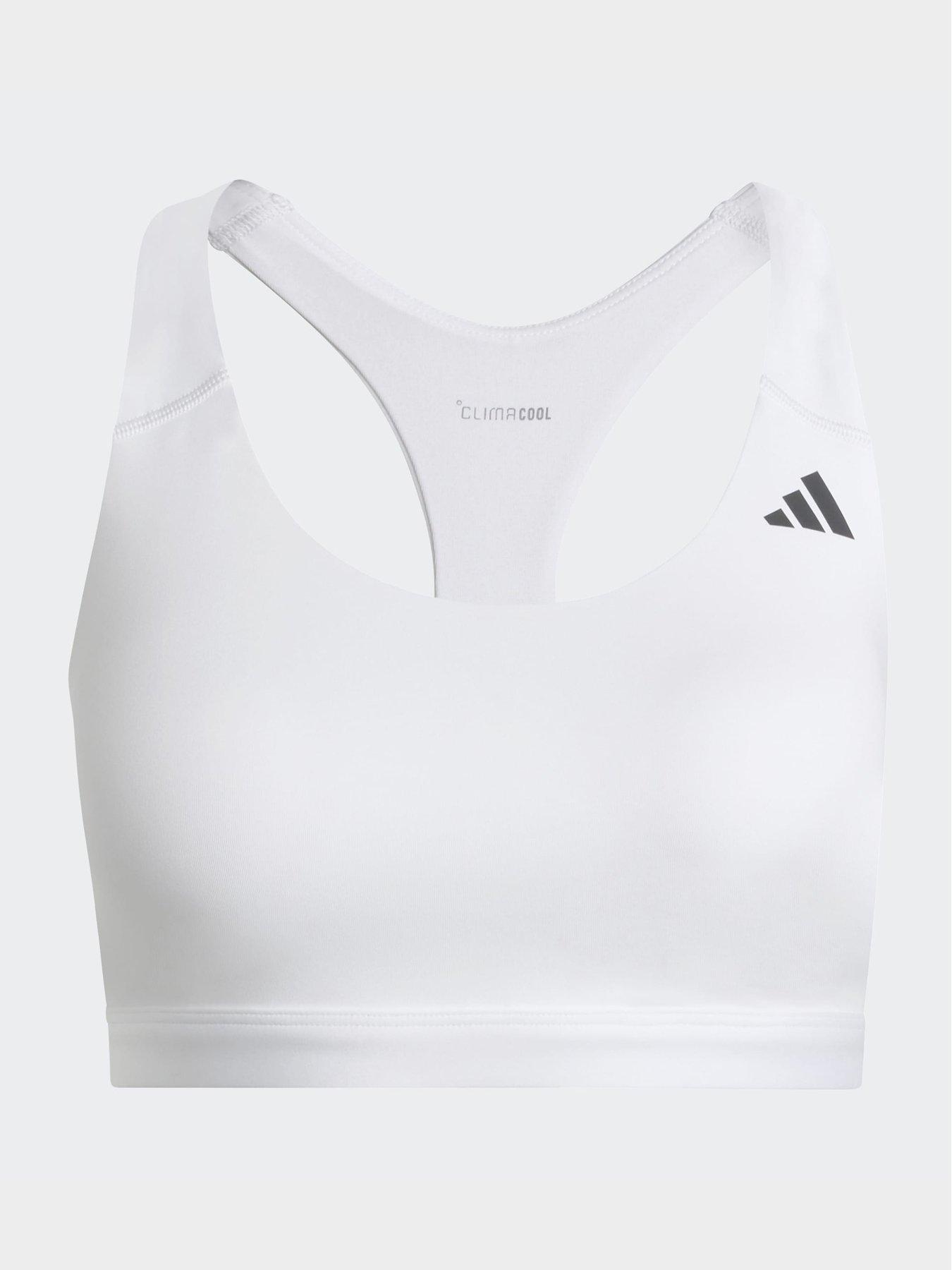  image of adidas-womens-training-workout-essentials-medium-support-bra-white