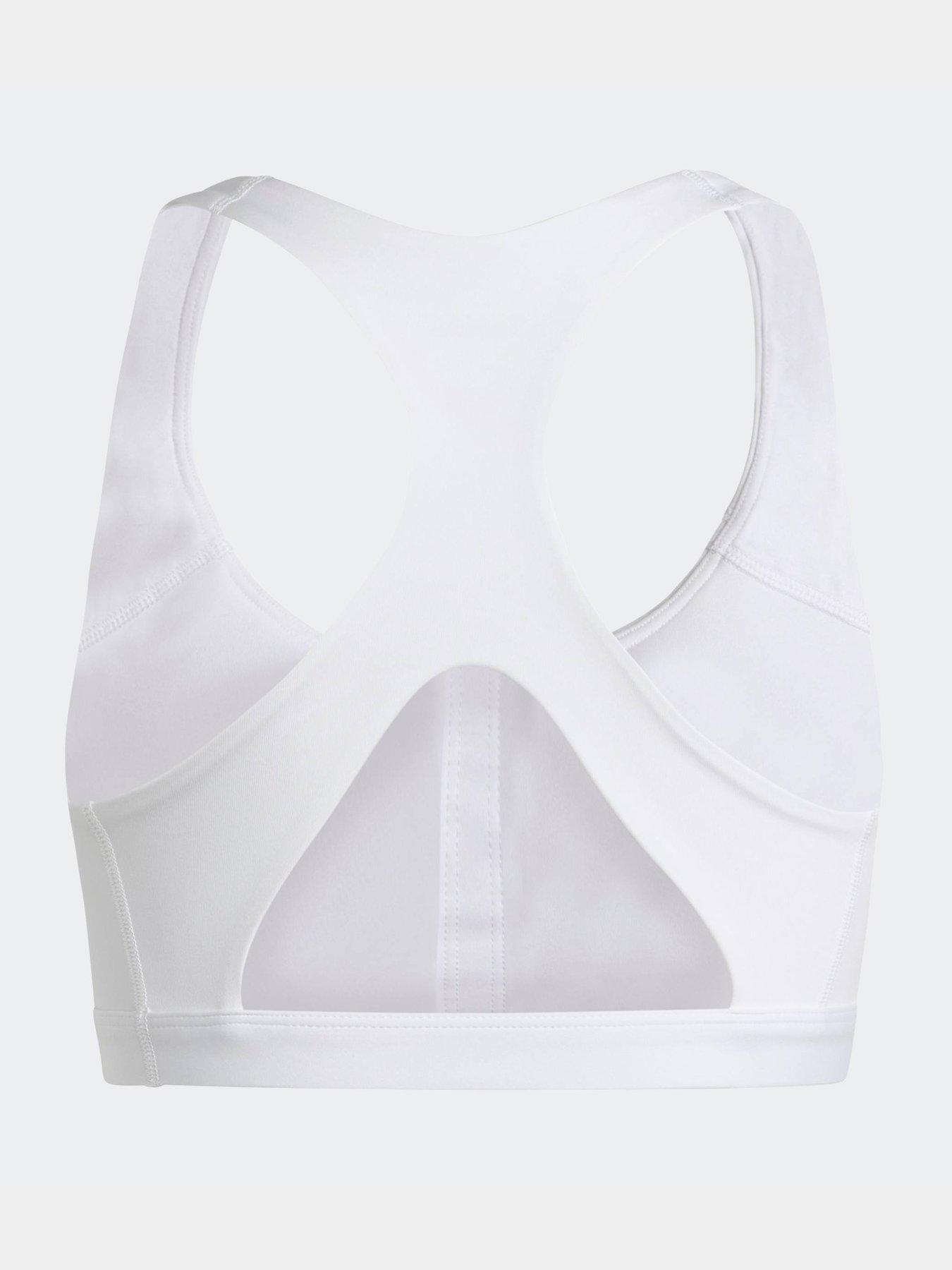  image of adidas-womens-training-workout-essentials-medium-support-bra-white