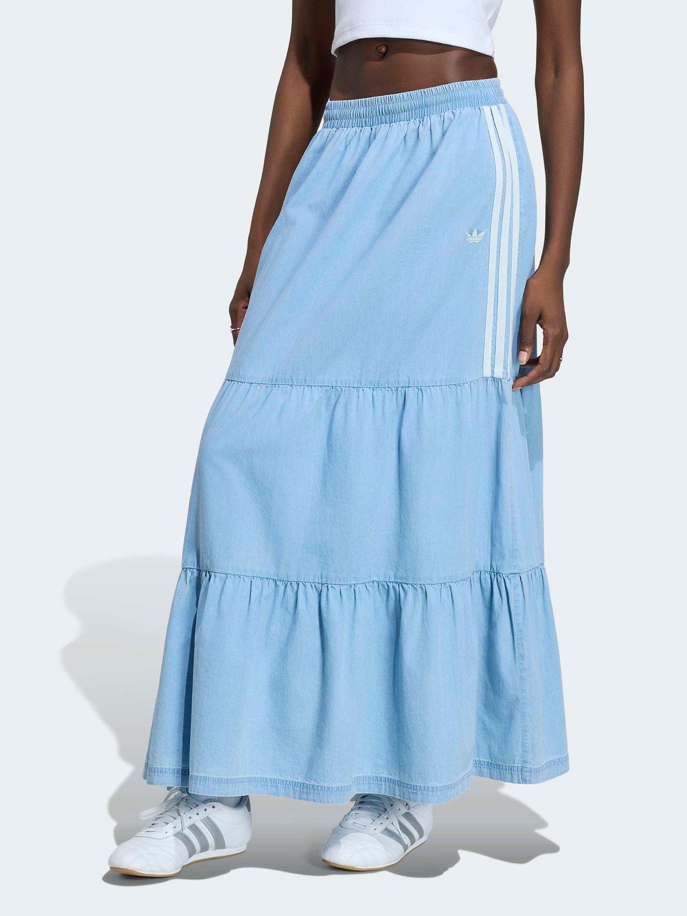 adidas Originals Women's Denim Skirt - Blue