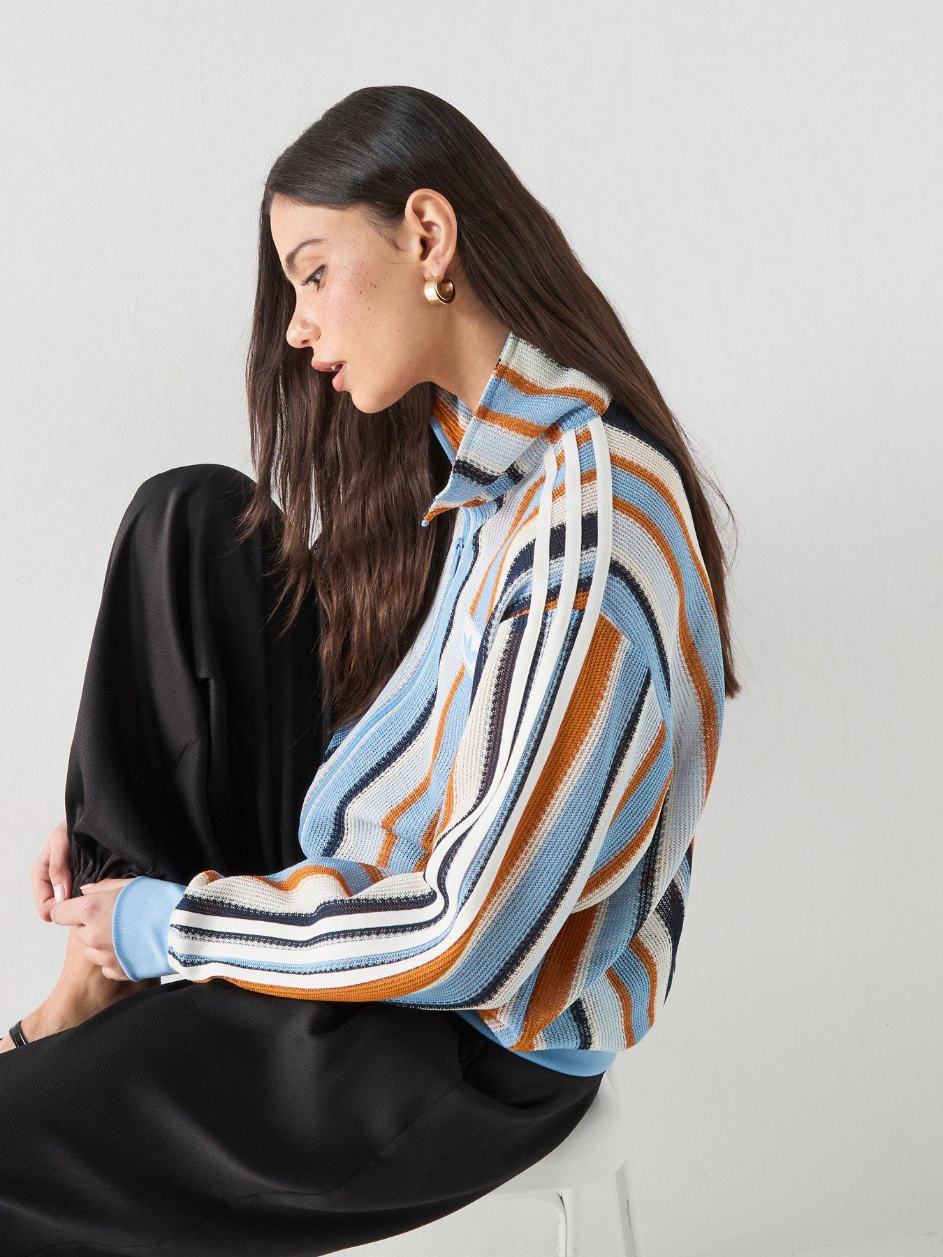adidas Originals Womens Knit Fire Bird Track Top - Multi