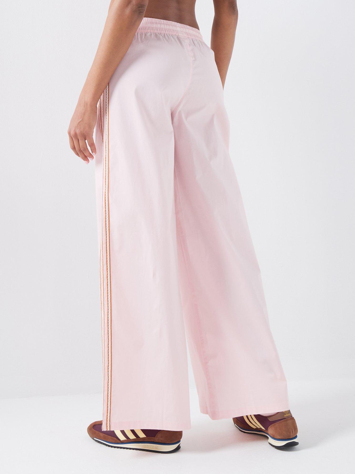 Image 2 of 6 of adidas Originals Women's Wide Leg Pants - Pink