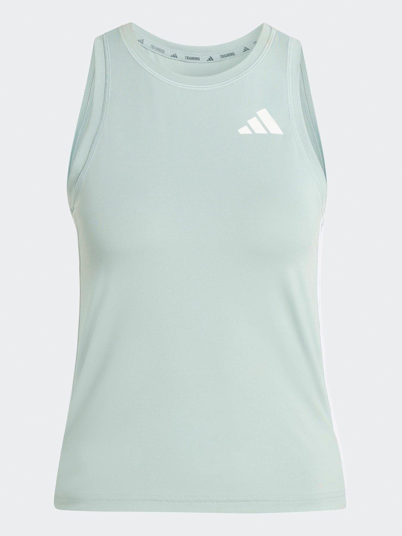 Image 7 of 7 of adidas Women's Training Workout Essentials Tank - Green