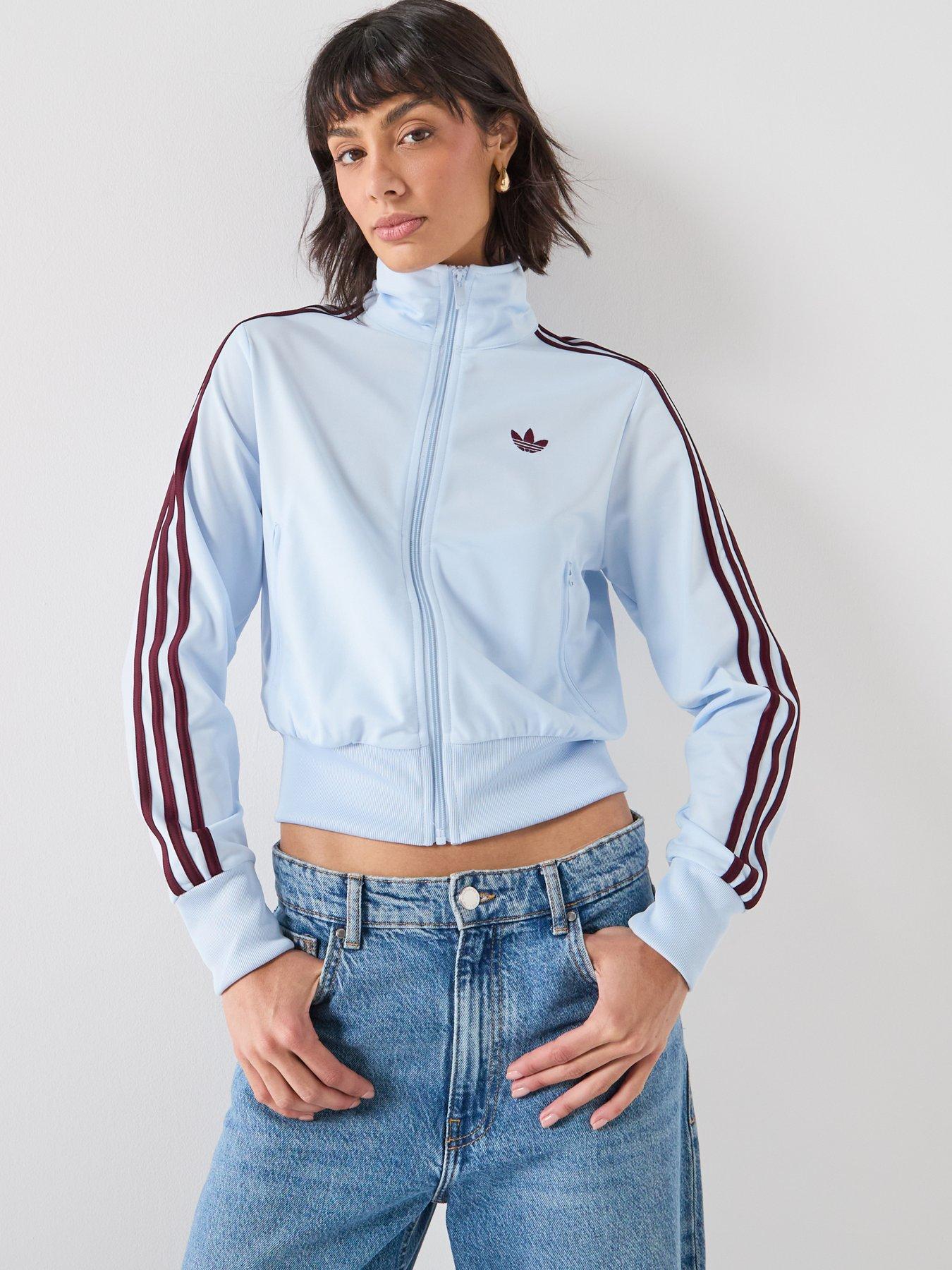 adidas Originals Women's Firebird Classic Tracksuit Top - Blue