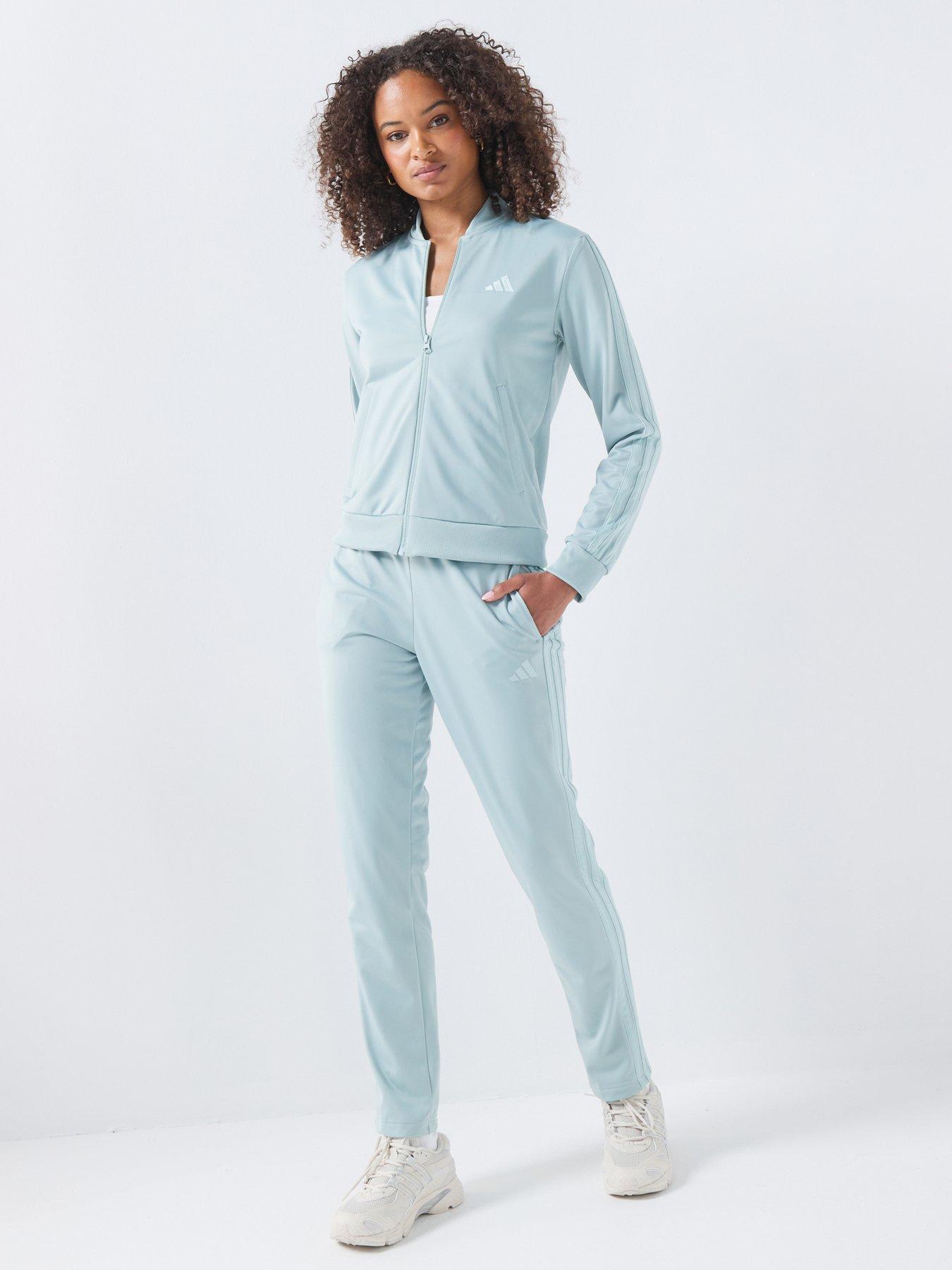 adidas Sportswear Women's Essentials 3-Stripes Tracksuit - Green