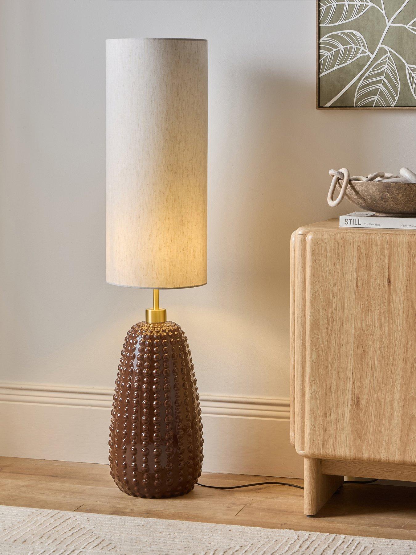 The Very Collection Brown Casa Dot Floor Lamp