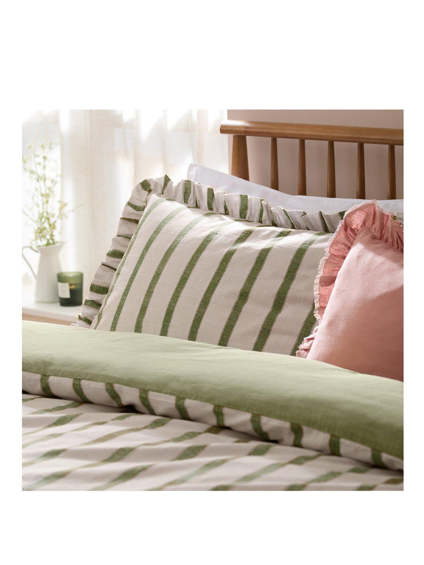 Image 2 of 3 of Wylder Connie Duvet Set Olive