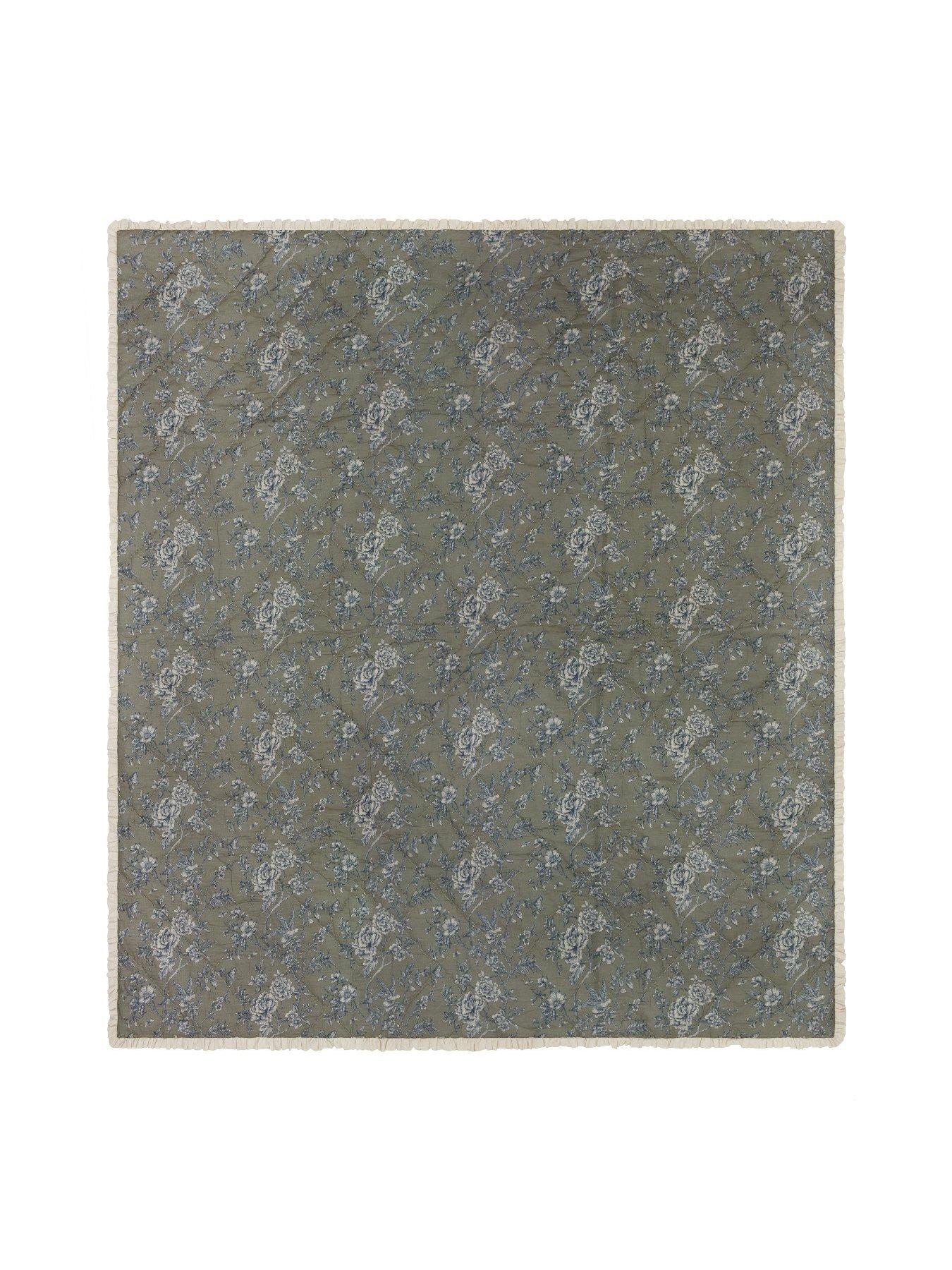  image of wylder-hermione-bedspread-moss