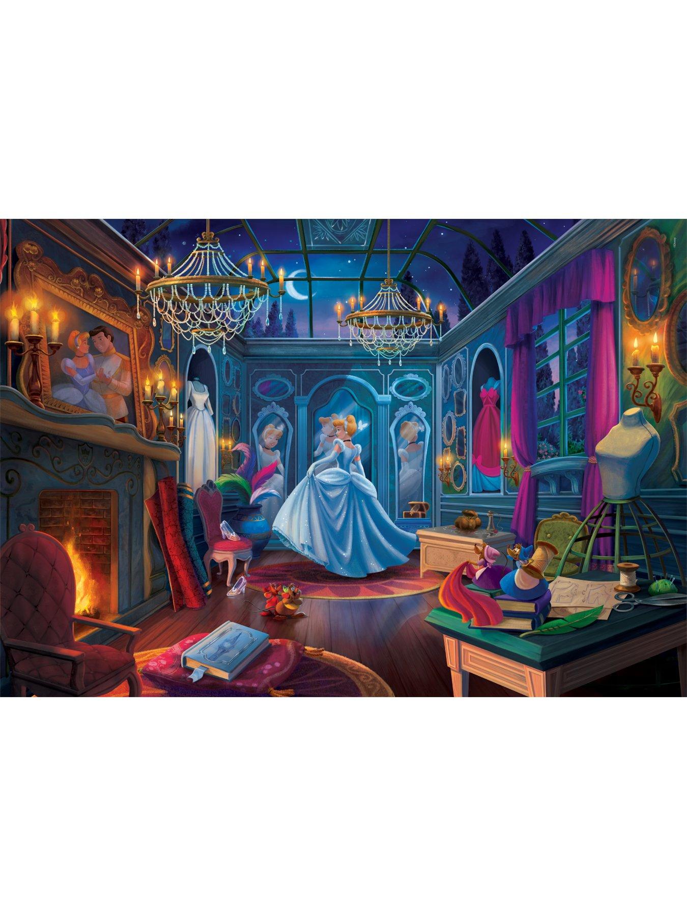 image of clementoni-disney-princess-ever-after-collection-cinderella-500-piece-puzzle-in-deluxe-packaging