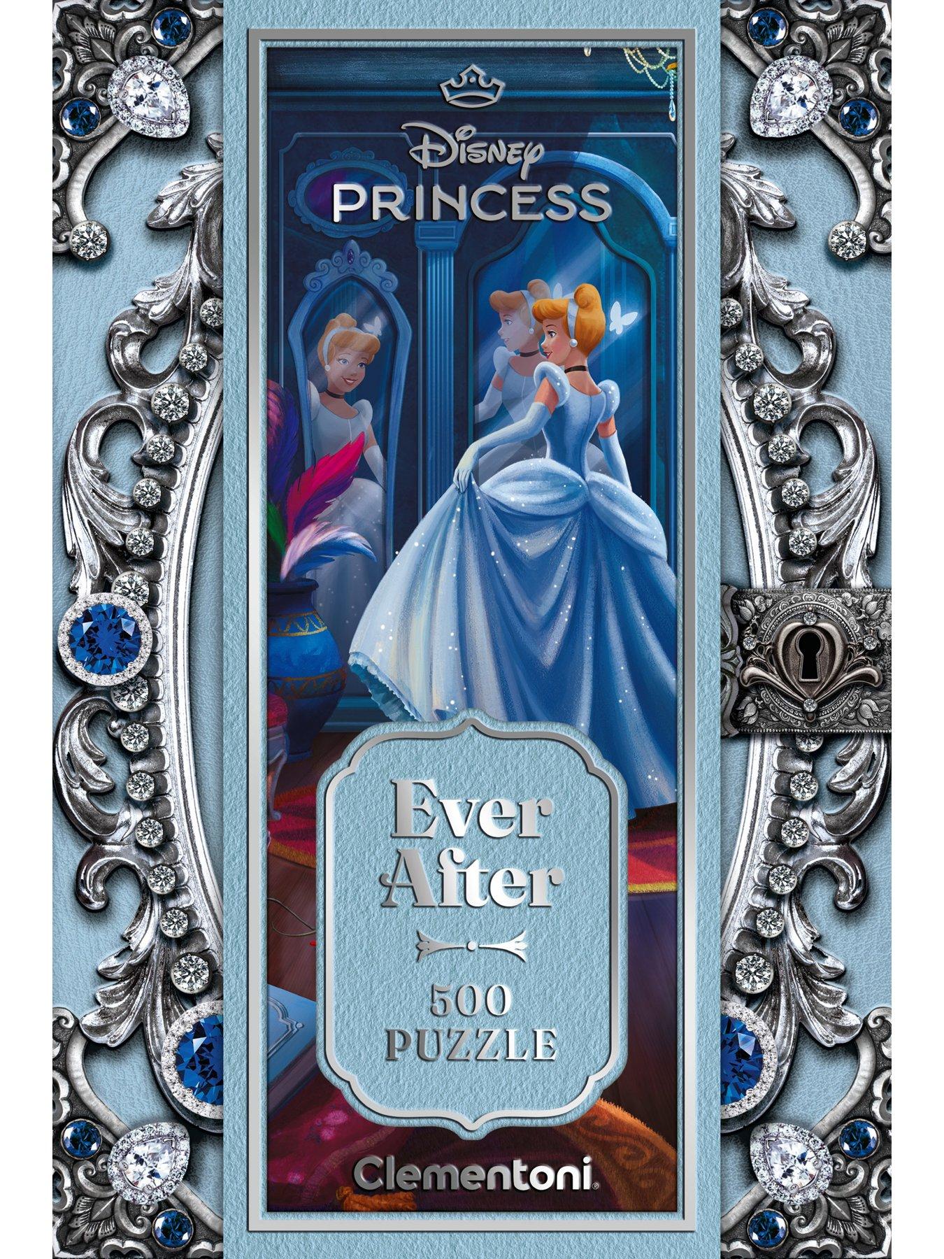  image of clementoni-disney-princess-ever-after-collection-cinderella-500-piece-puzzle-in-deluxe-packaging