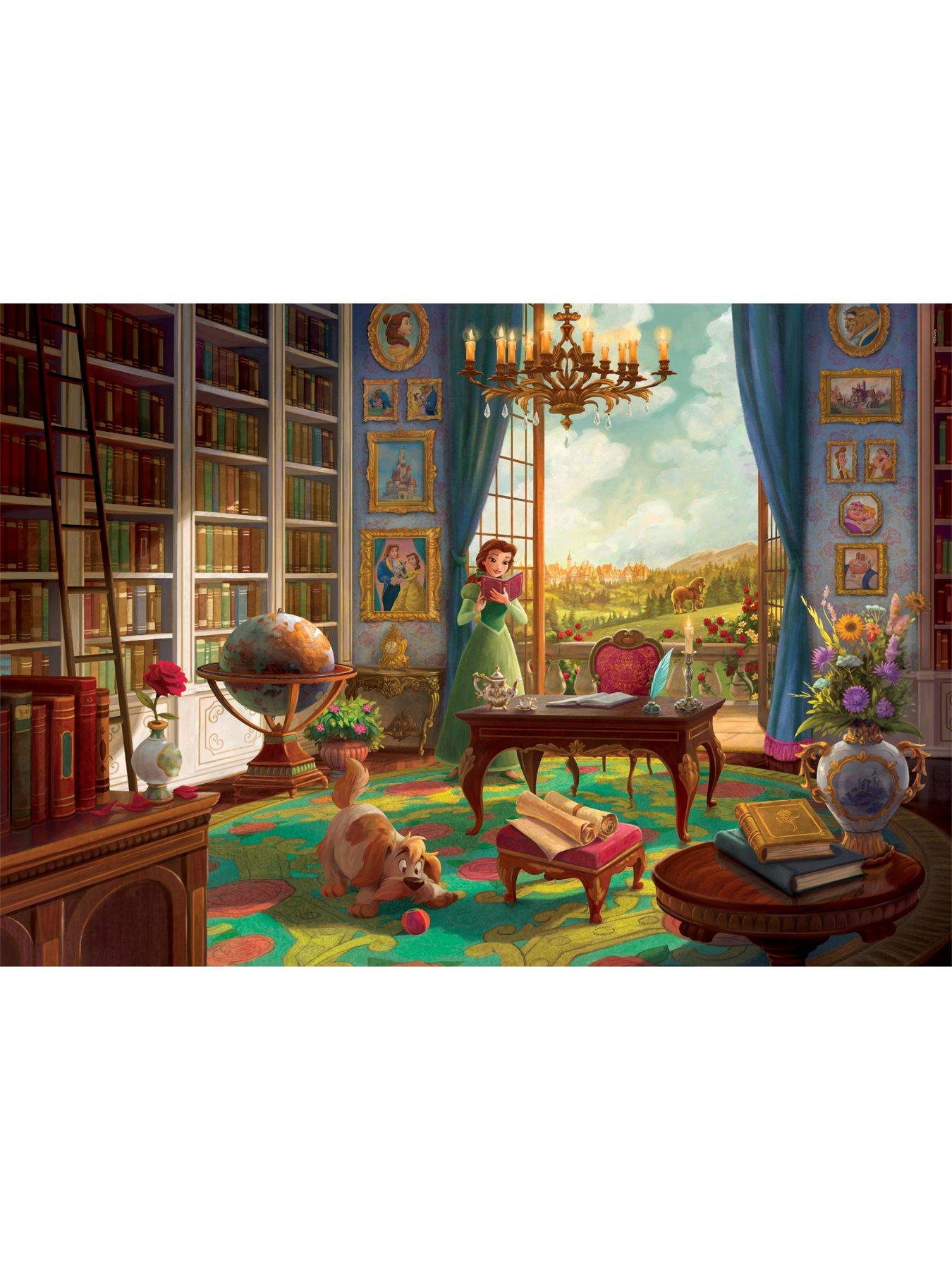  image of clementoni-disney-princess-ever-after-collection-belle-500-piece-puzzle-in-deluxe-packaging