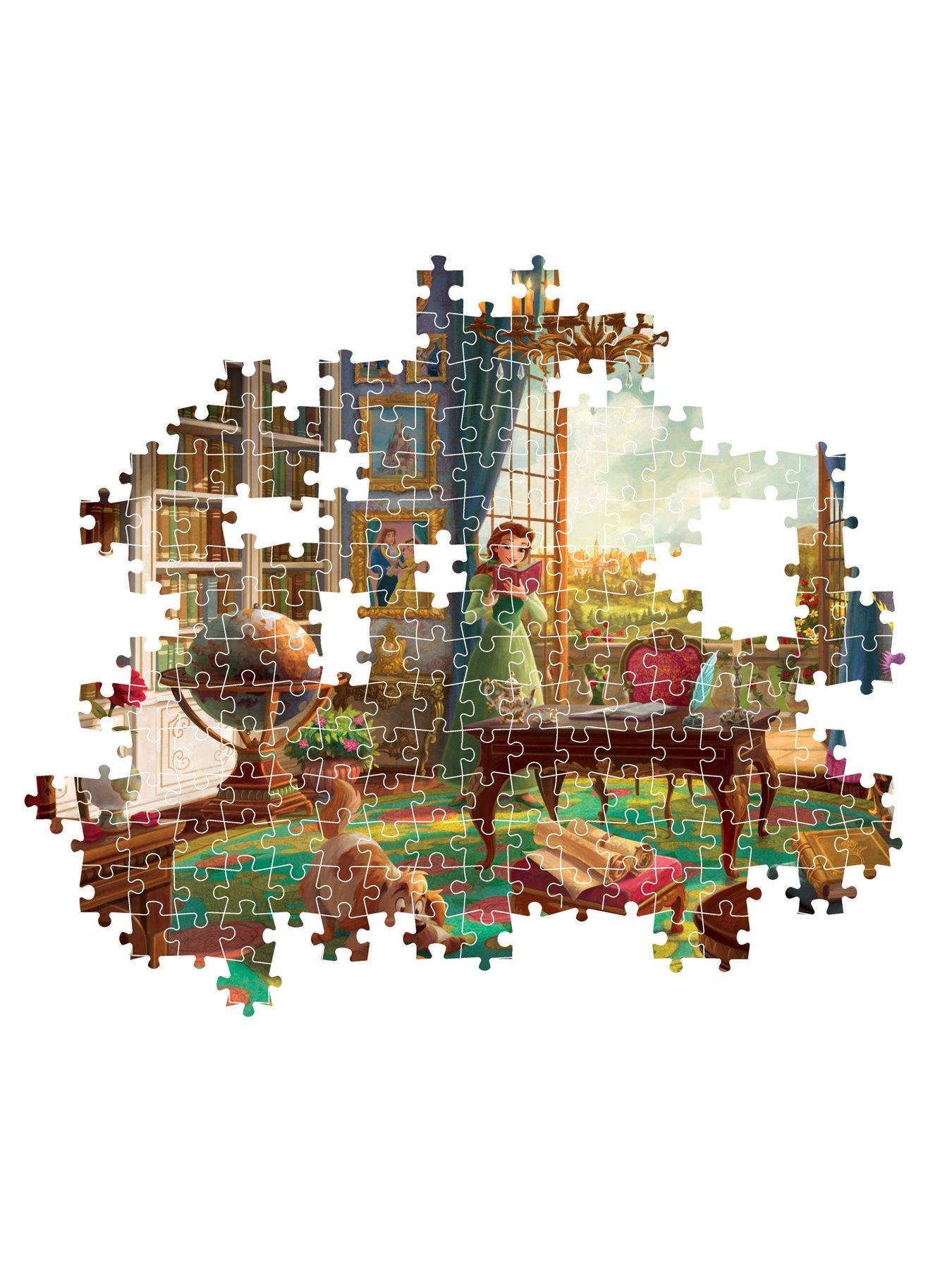  image of clementoni-disney-princess-ever-after-collection-belle-500-piece-puzzle-in-deluxe-packaging