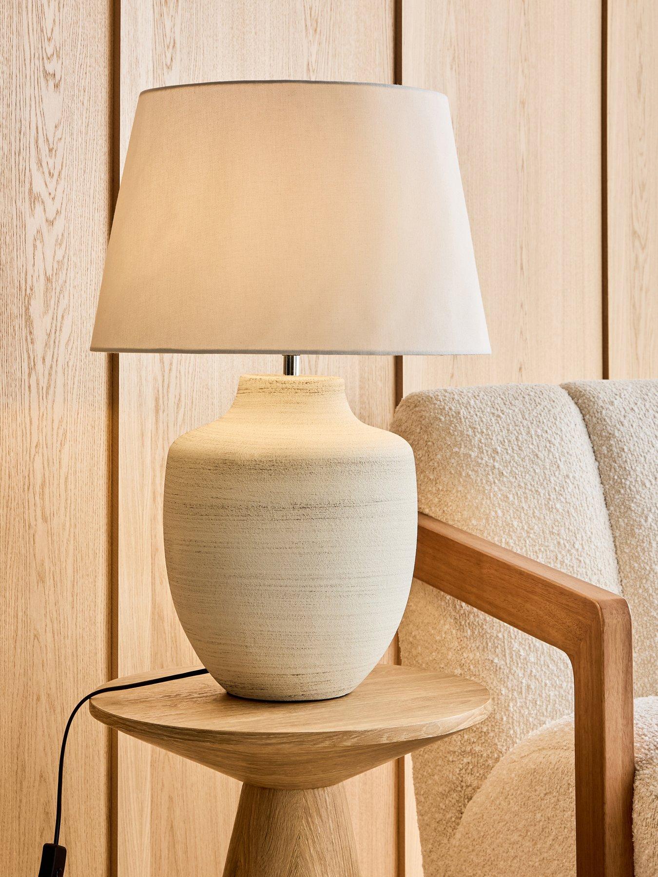 The Very Collection Worn Table Lamp Large
