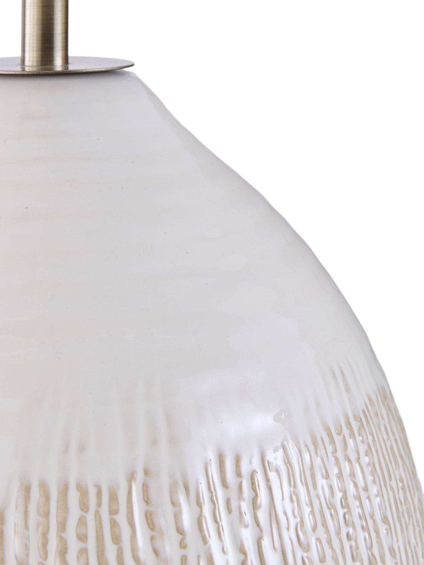 Image 5 of 8 of The Very Collection Embossed Table Lamp Large