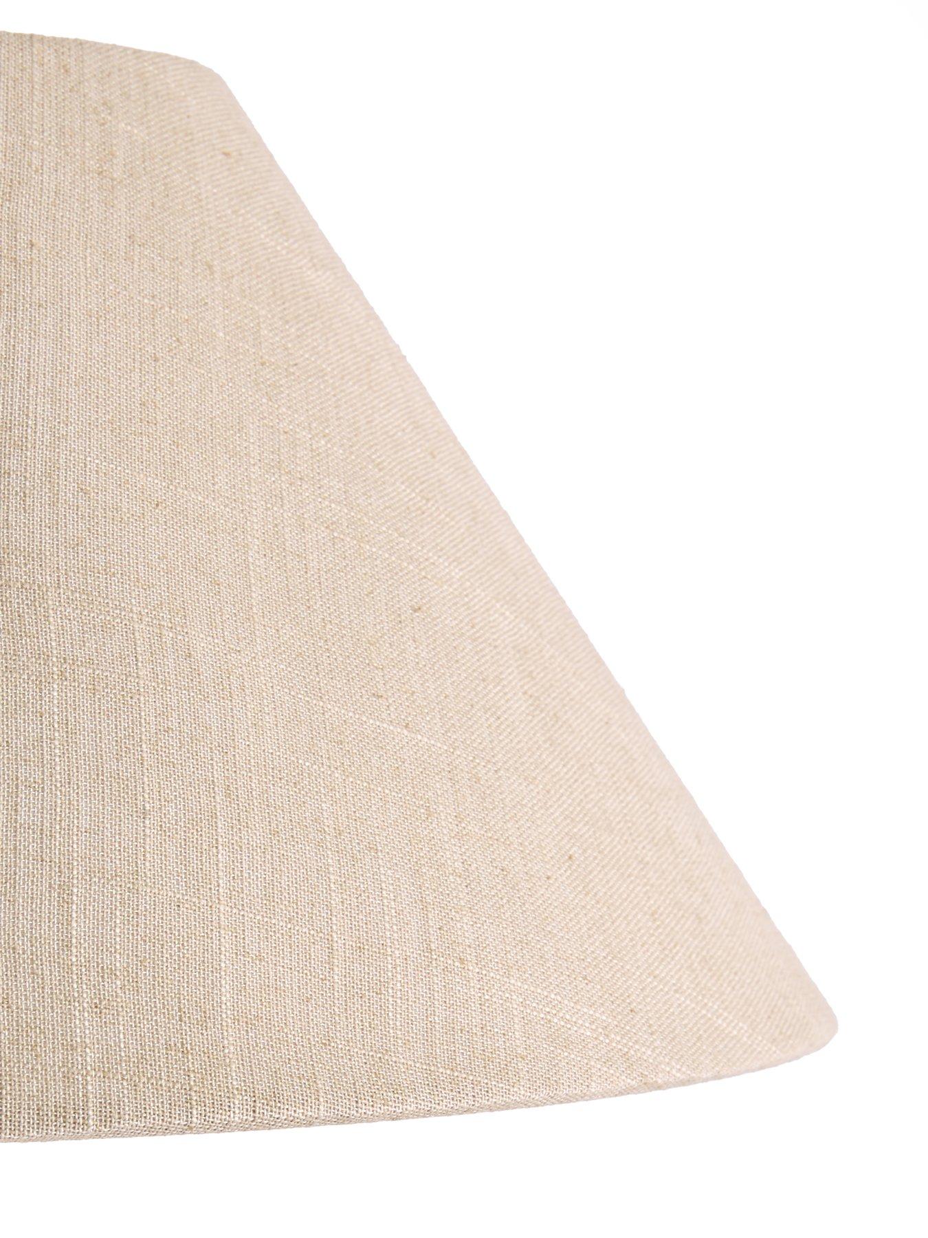 Image 6 of 7 of The Very Collection Brushed Ceramic Table Lamp