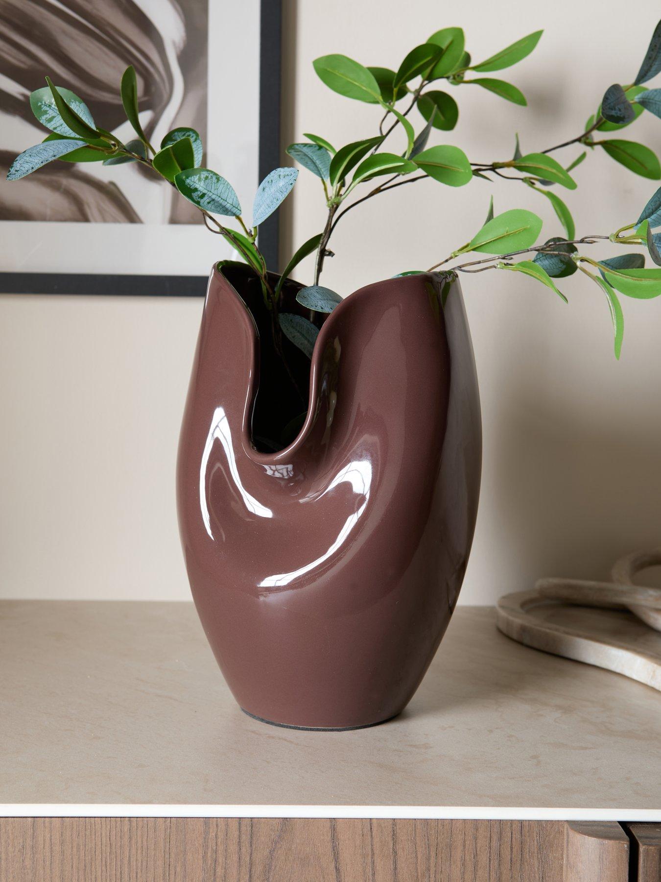 Michelle Keegan Home Folded Lacquered Organic Vase