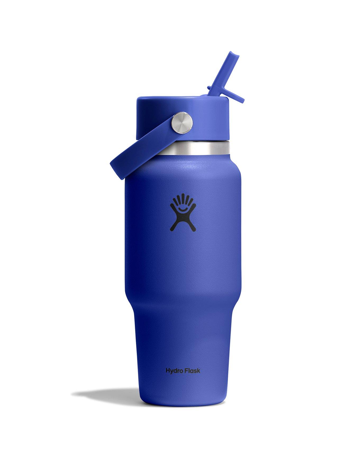 Hydro Flask 24 Oz Wide Flex Straw Travel Bottle - Capri Blue