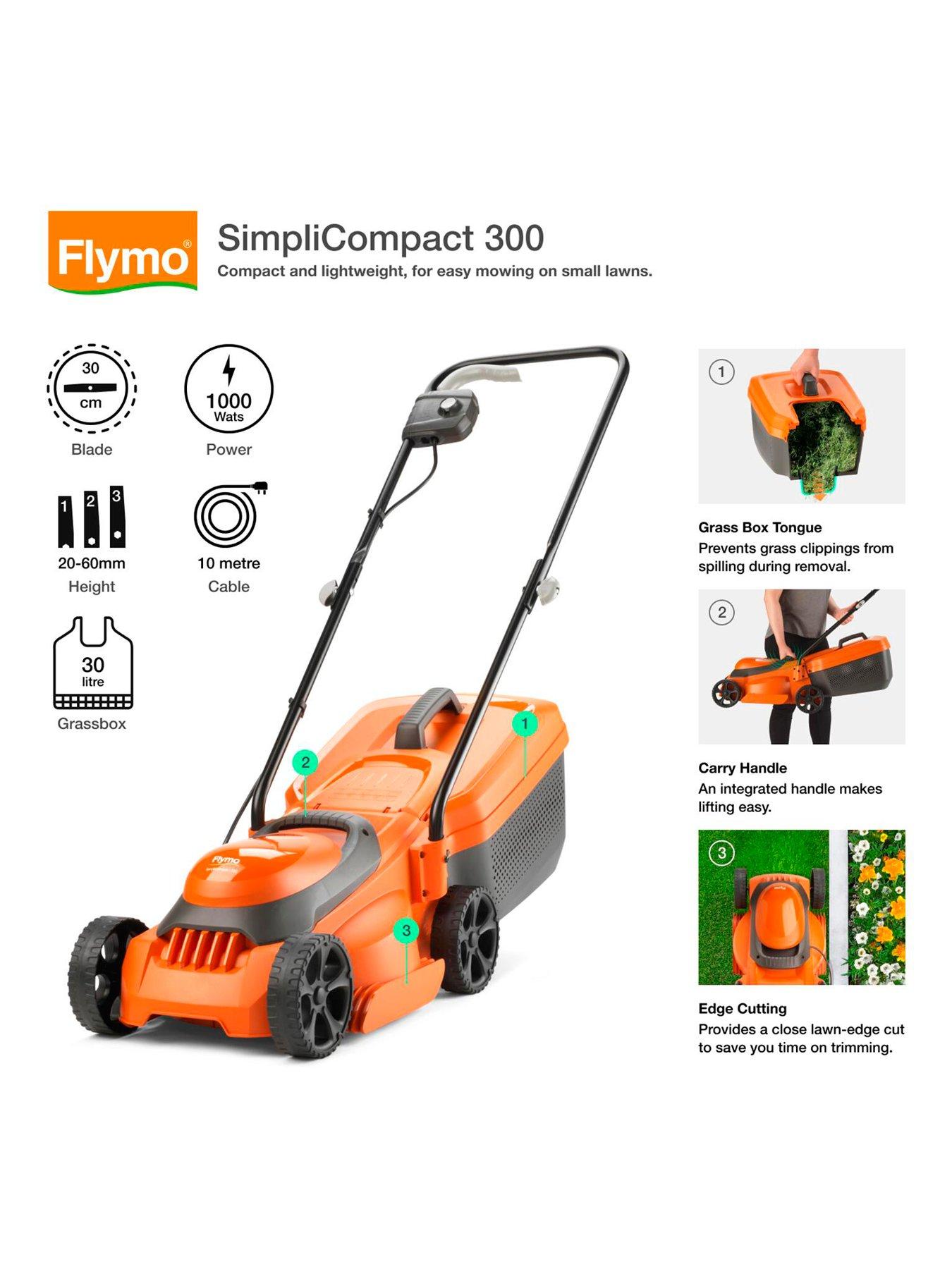 Image 2 of 7 of Flymo SimpliCompact + Mini Trim Twin Kit