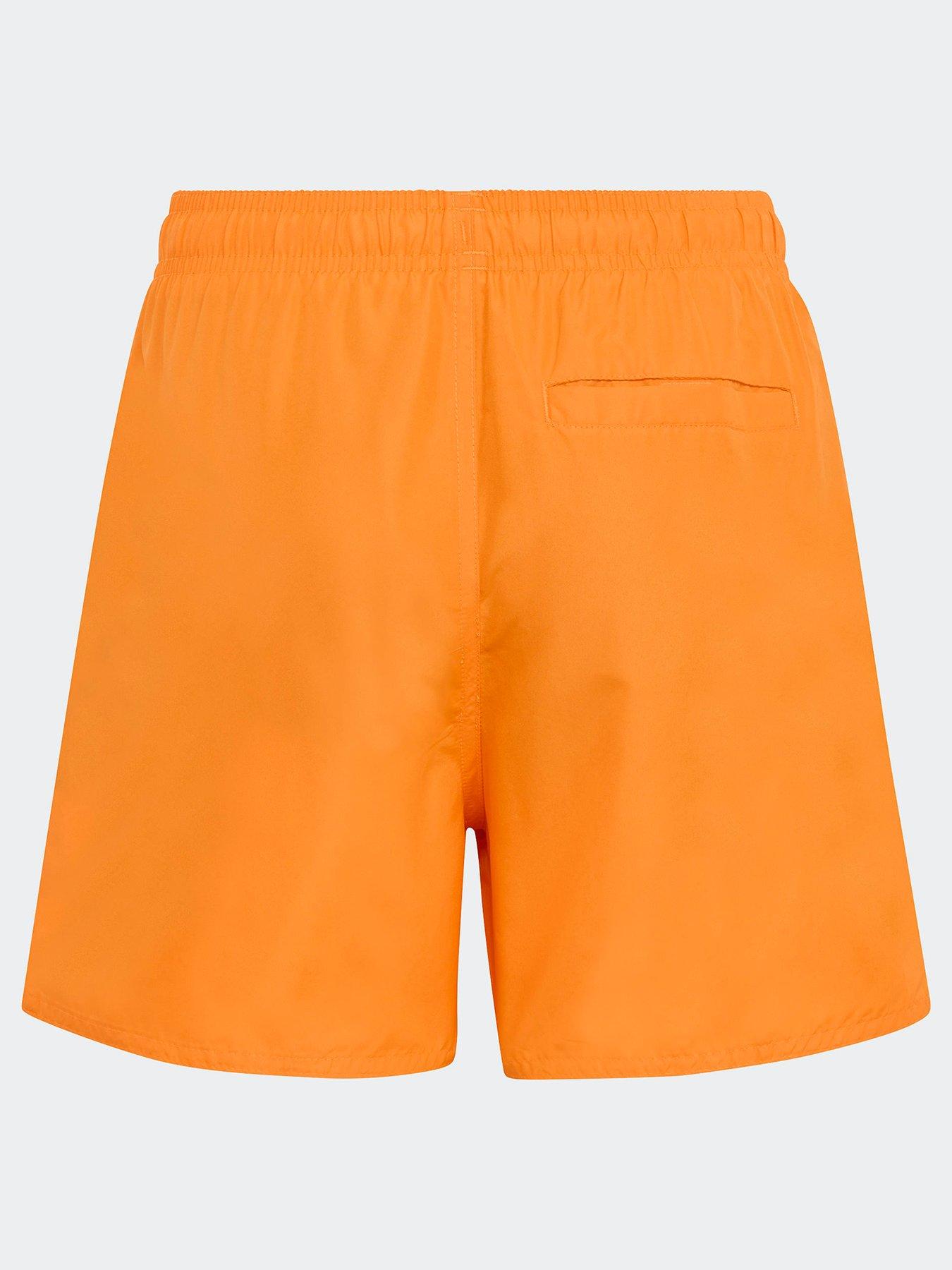 Image 2 of 5 of adidas Boys Solid Shorts - Orange