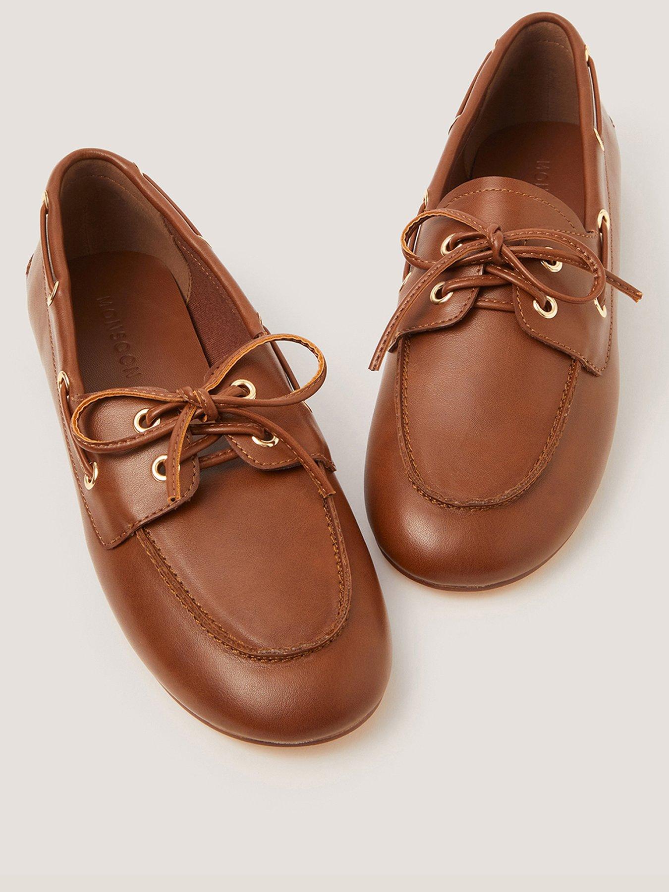  image of monsoon-piper-deck-shoe-brown