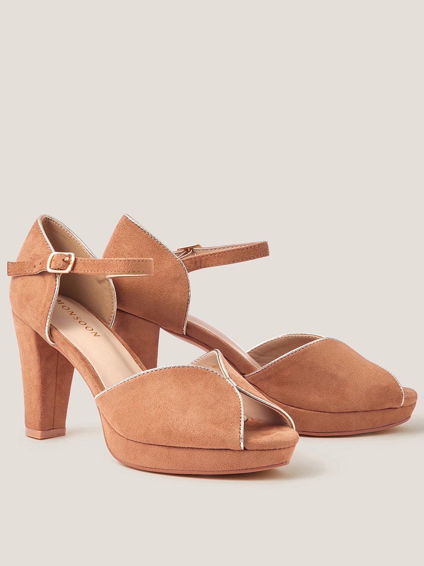 Image 1 of 3 of Monsoon Gabi Gold Trim Platform