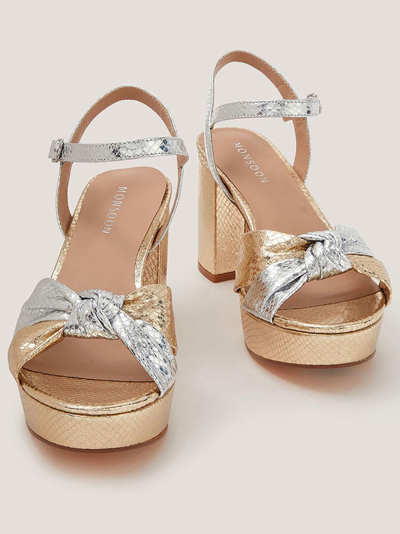  image of monsoon-sophie-metallic-platform-multi
