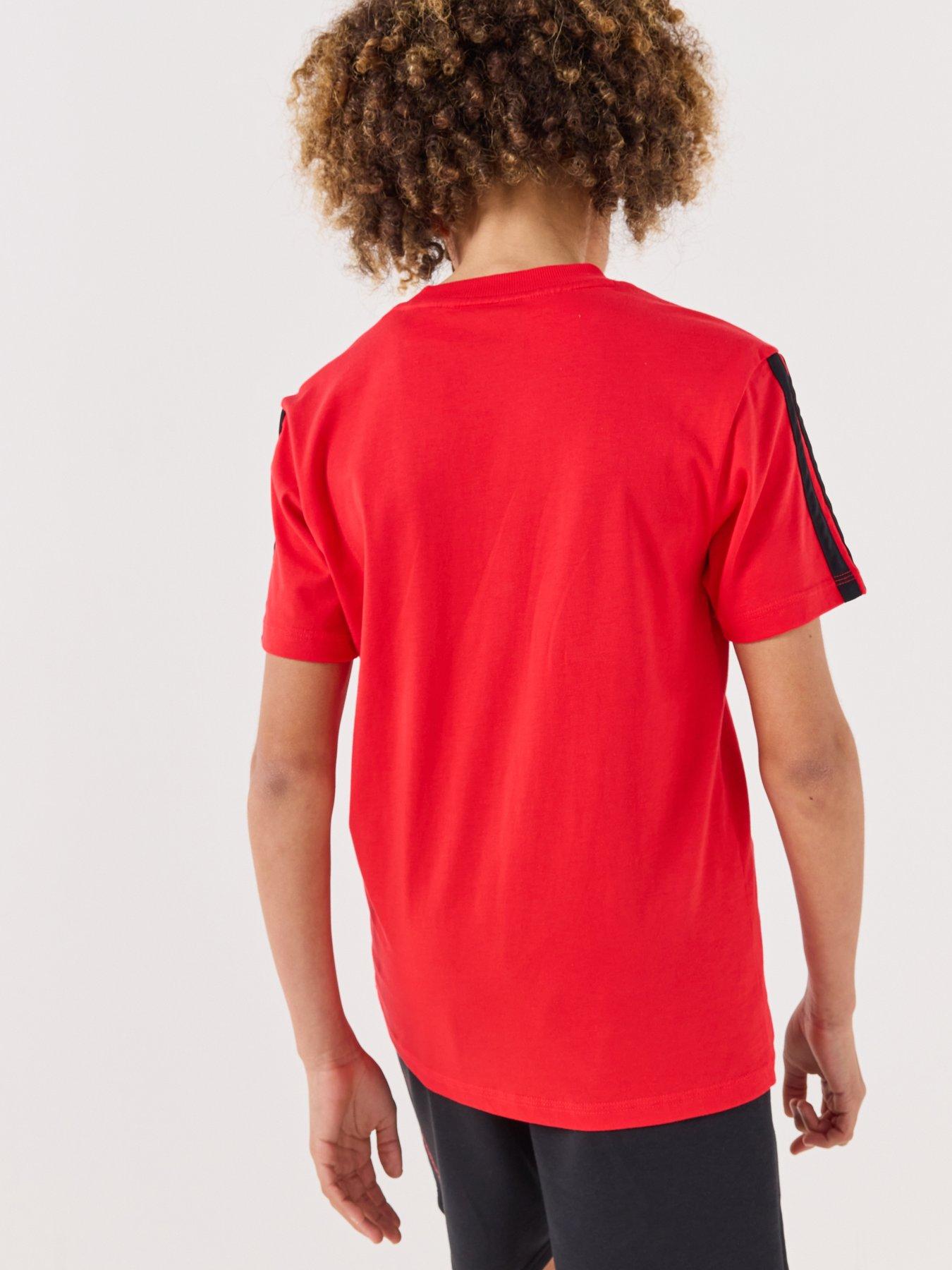 Image 2 of 6 of adidas Sportswear Junior Unisex Essentials T-Shirt - Red