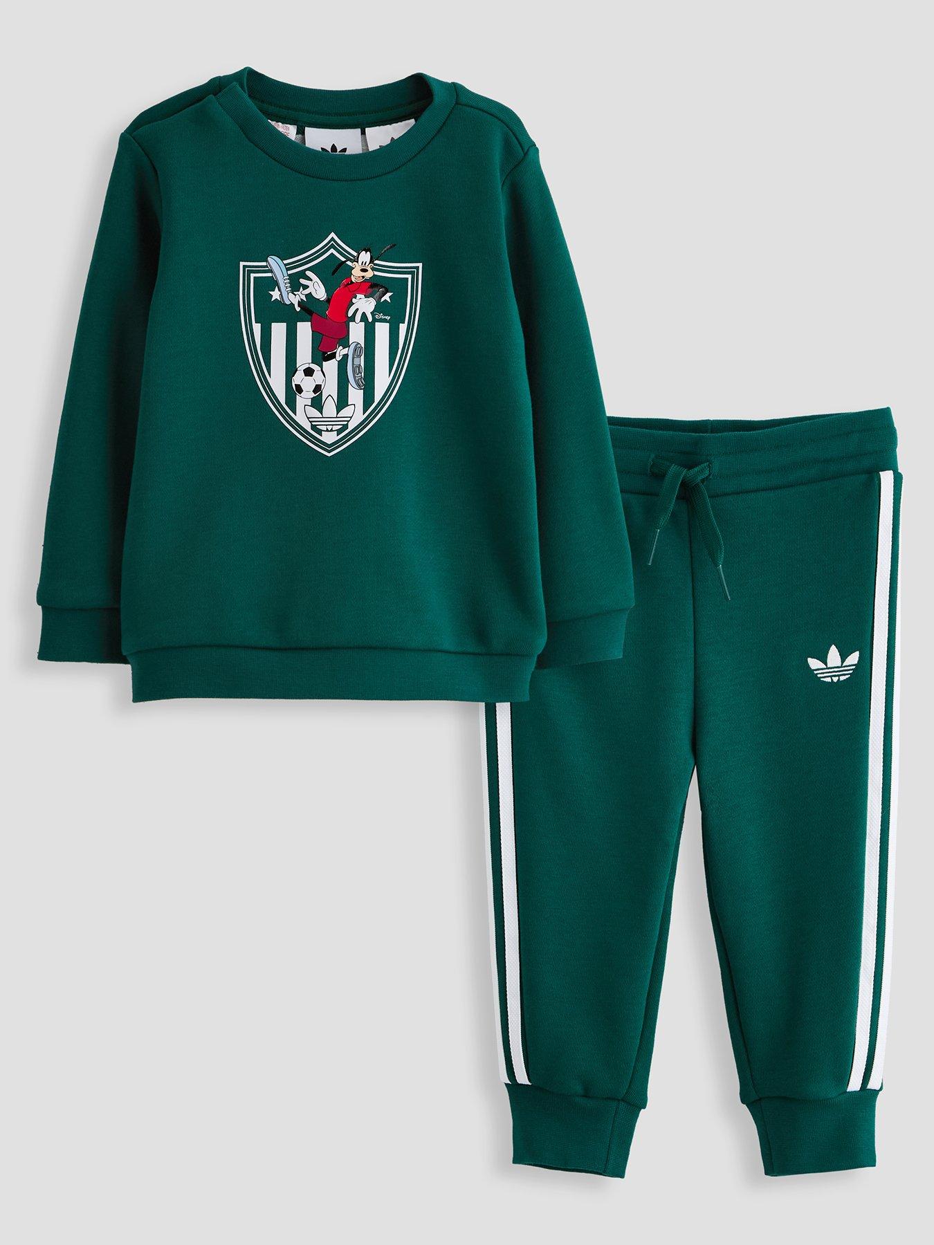 adidas Originals Infant Unisex Adidas Disney Crew Set - Green