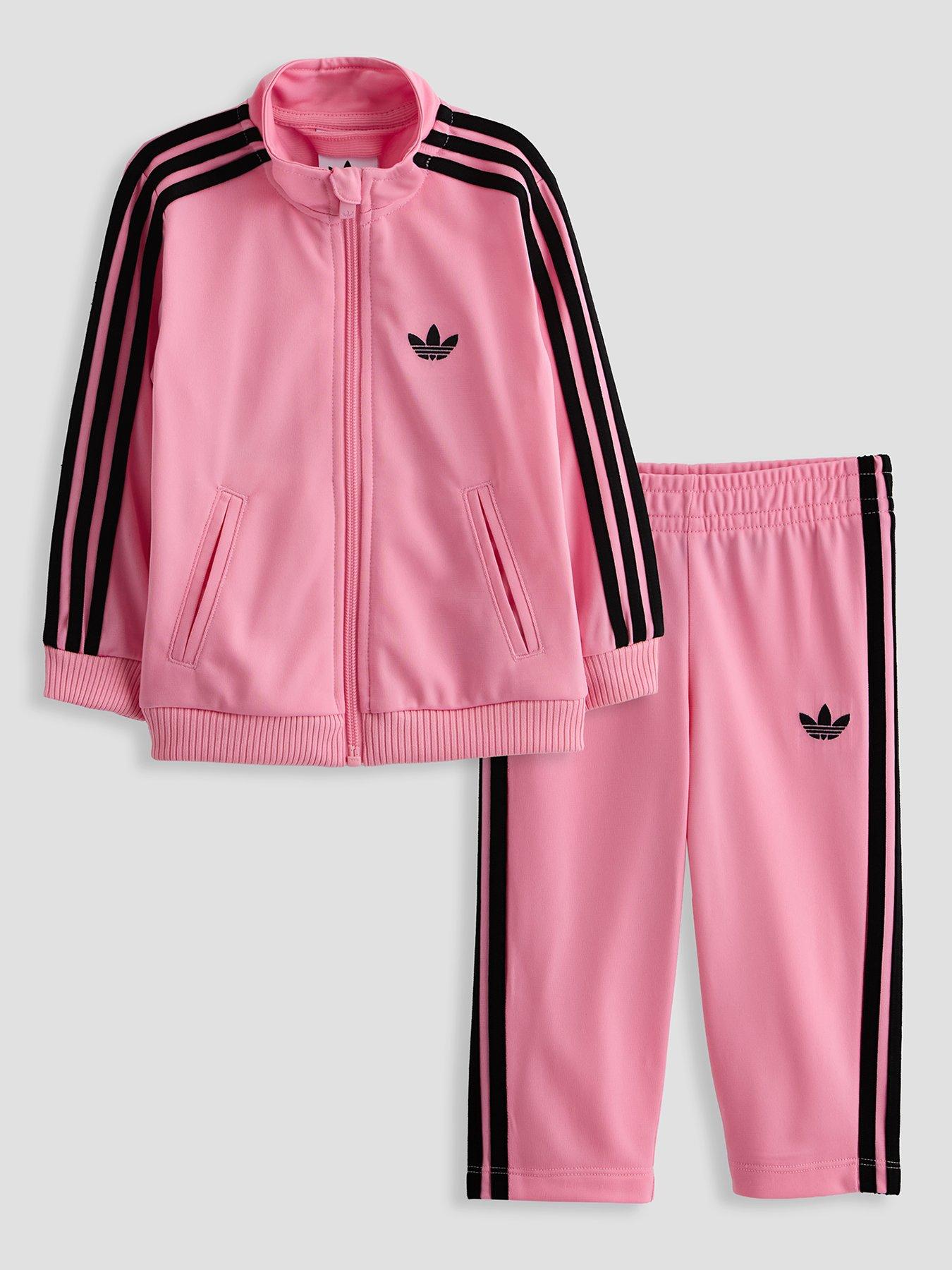 adidas Originals Infant Unisex Firebird Tracksuit - Pink