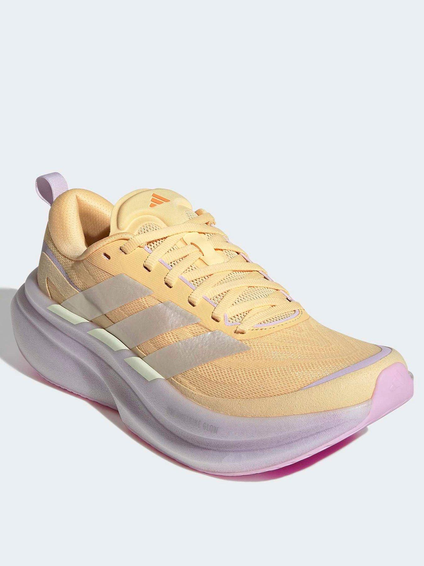  image of adidas-womens-running-supernova-glide-trainers-orange