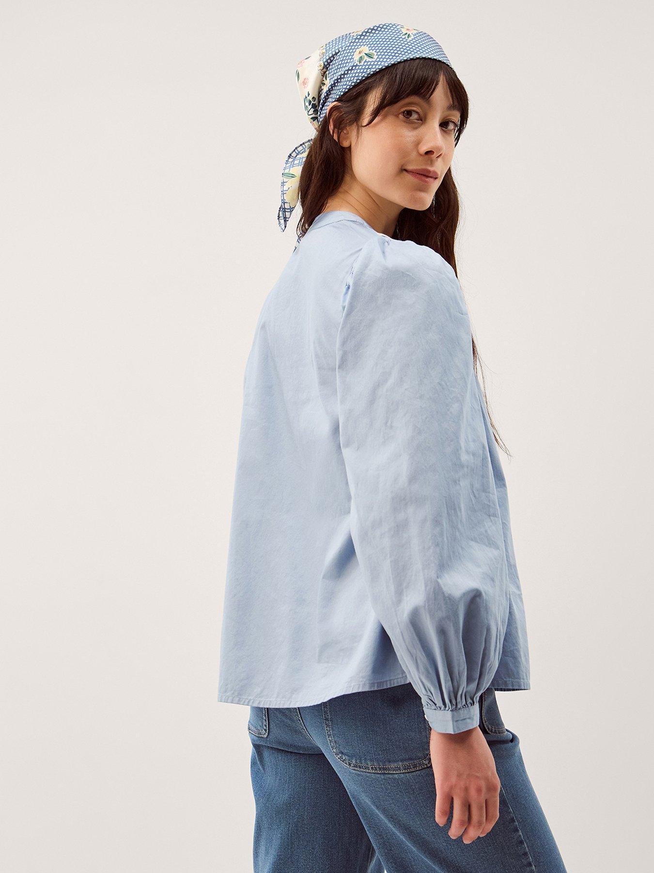 Image 2 of 5 of Monsoon Erica Cornelli Top - Blue
