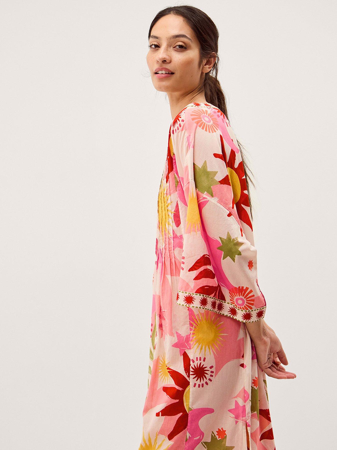  image of monsoon-anissa-printed-kaftan