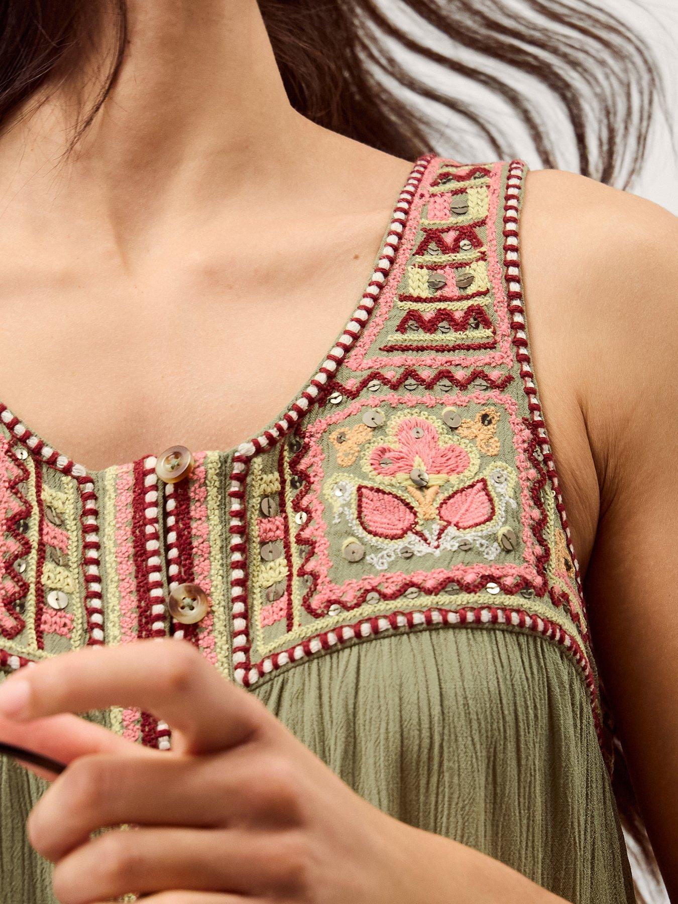  image of monsoon-lidia-romper-green
