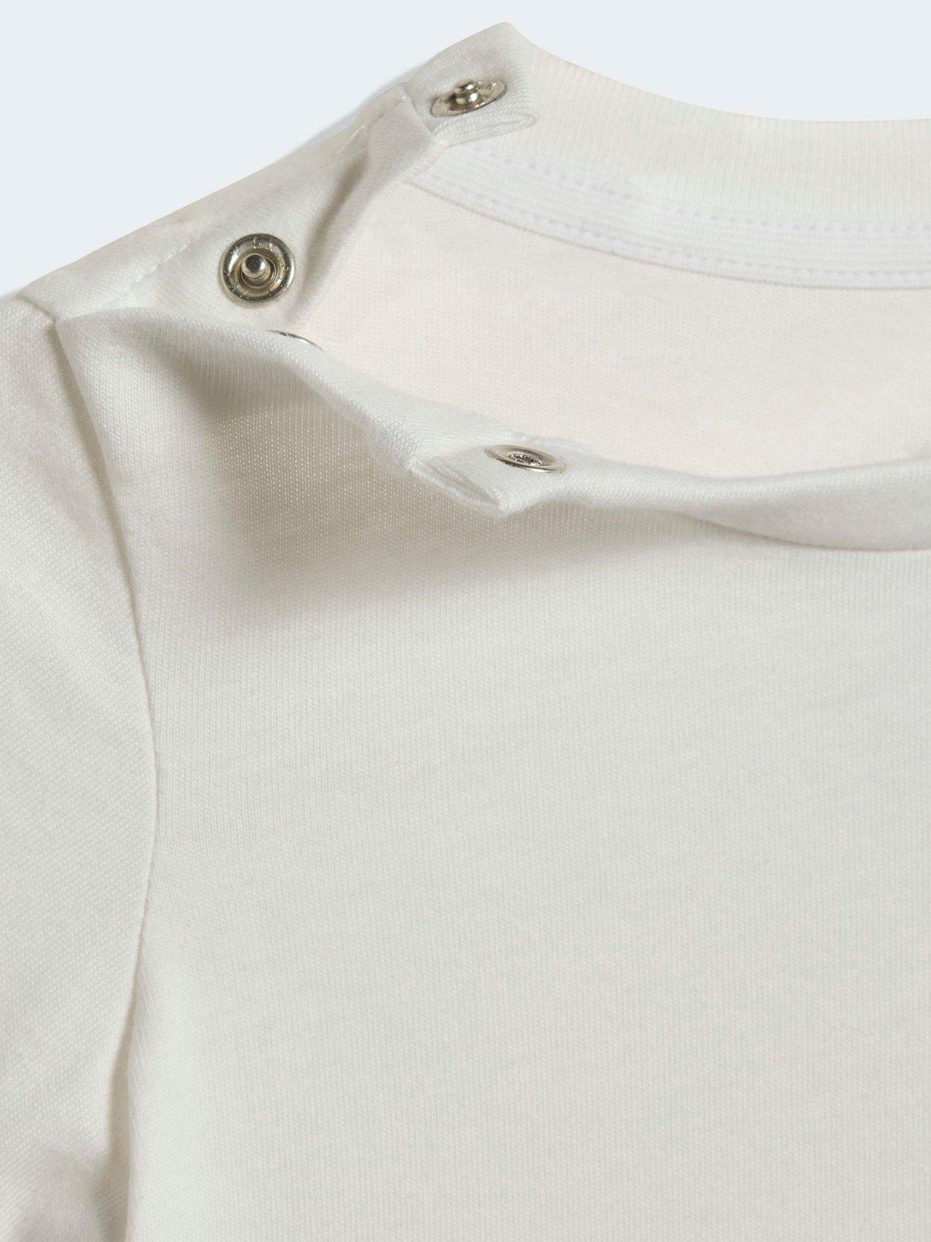 Image 3 of 6 of adidas Originals Infant Unisex Shorts Tee Set Kids - Beige