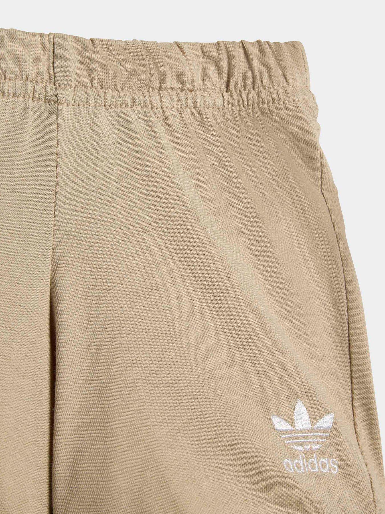 Image 5 of 6 of adidas Originals Infant Unisex Shorts Tee Set Kids - Beige