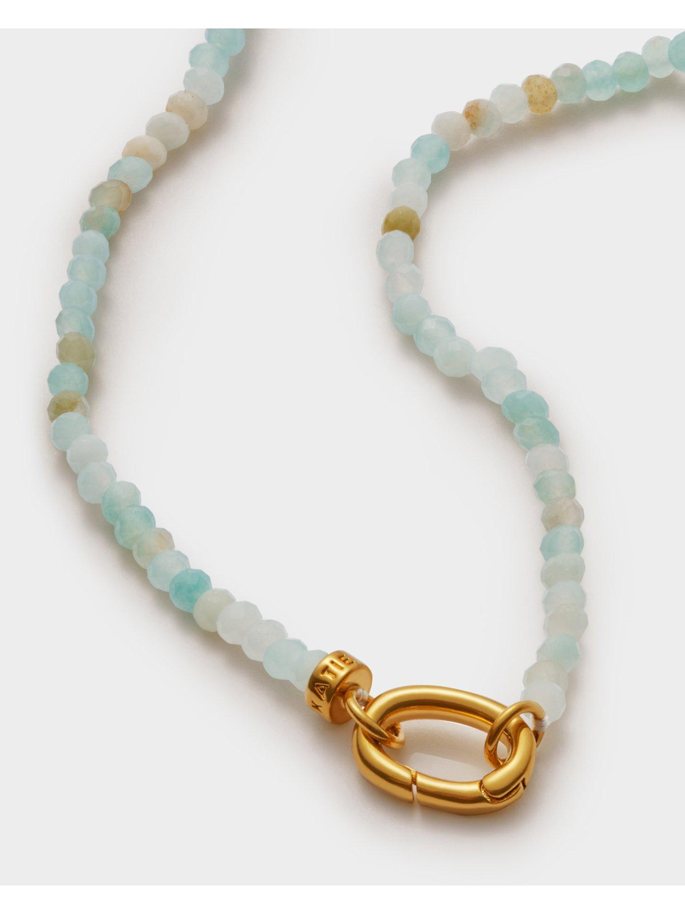 Image 3 of 5 of Katie Loxton AMAZONITE BRACELET , Gold Coated , 18cm