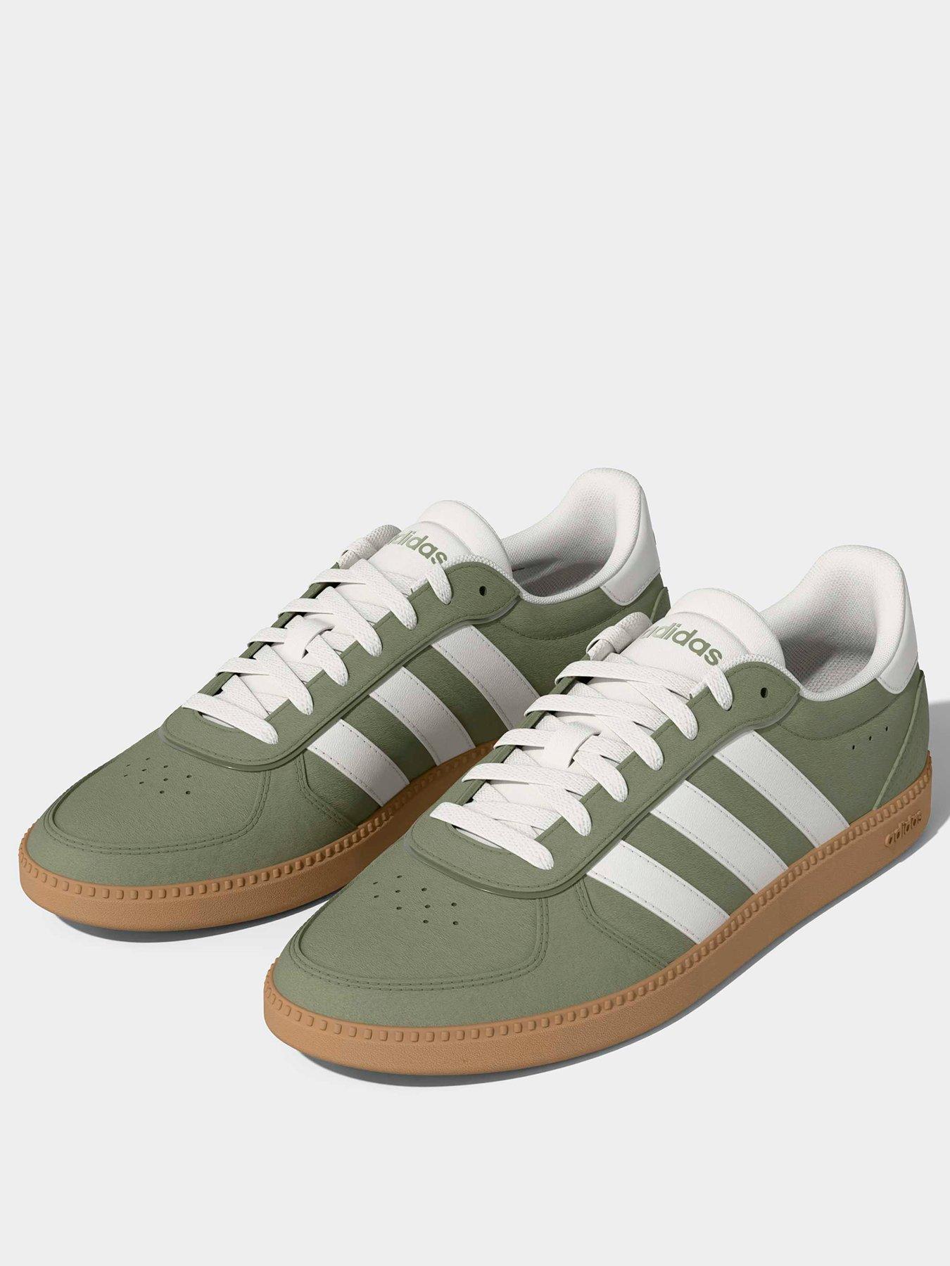  image of adidas-womens-breaknet-sleek-green