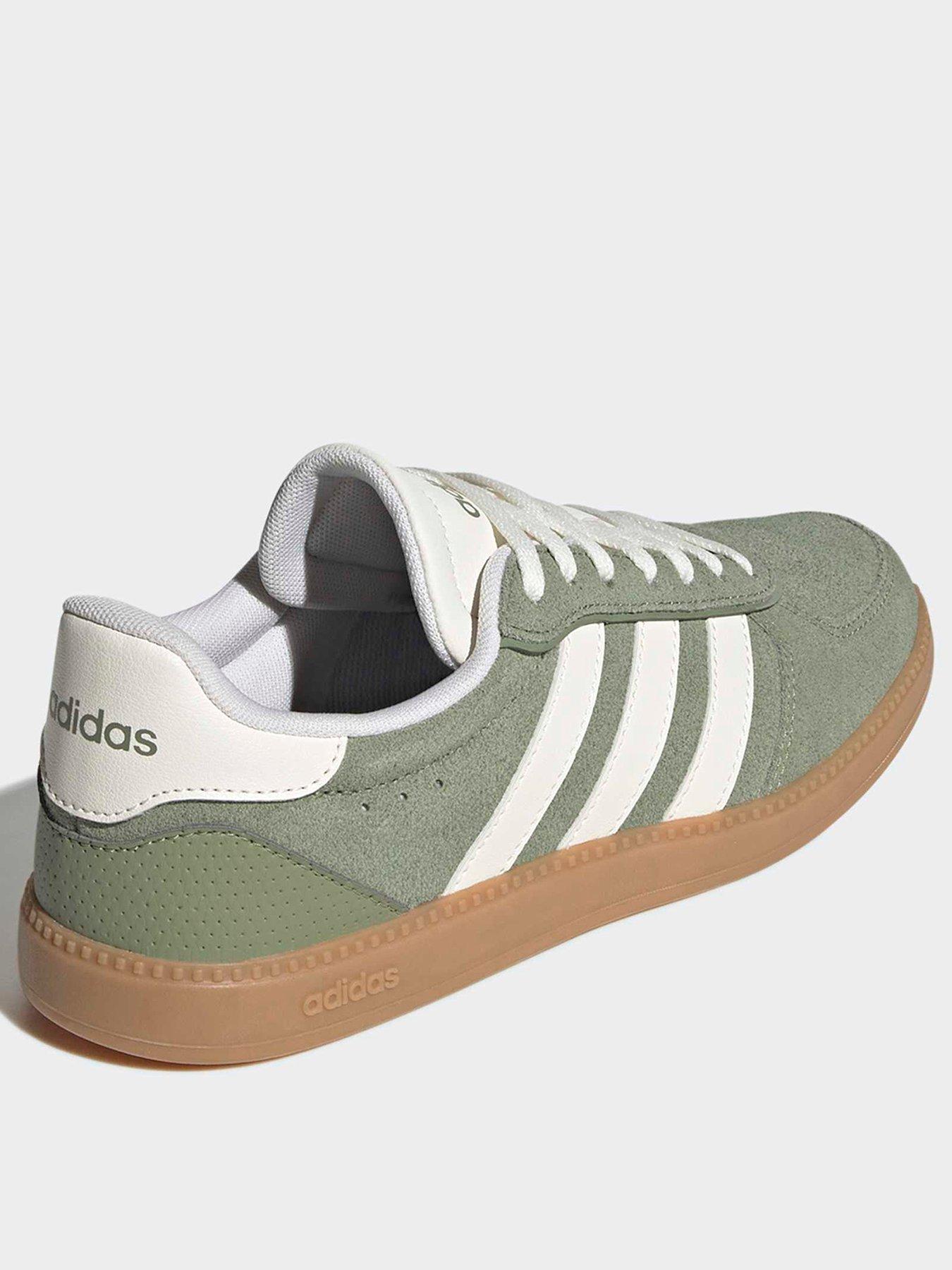  image of adidas-womens-breaknet-sleek-green