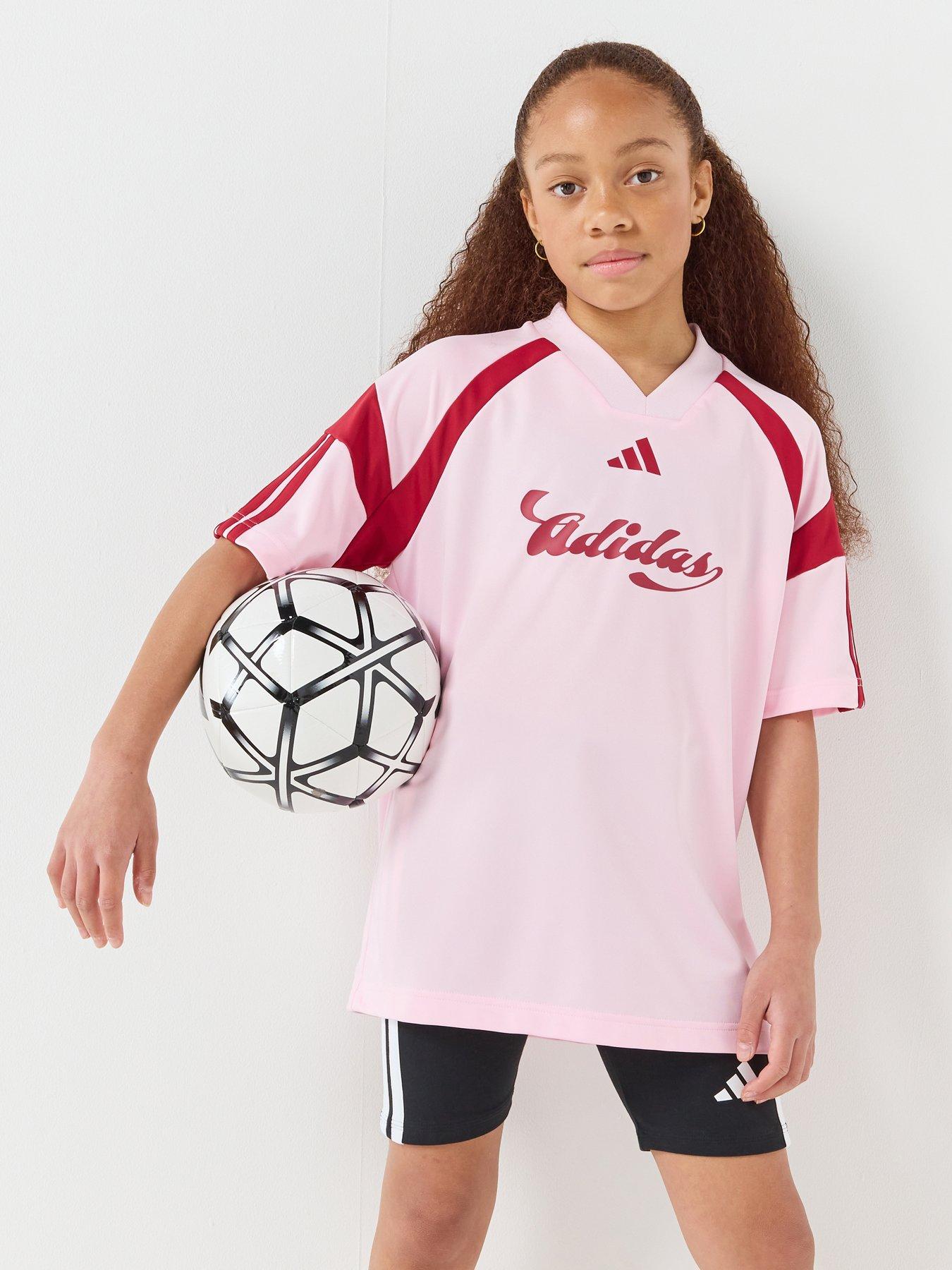adidas Sportswear Junior Unisex House Of Tiro Top - Pink/ Red