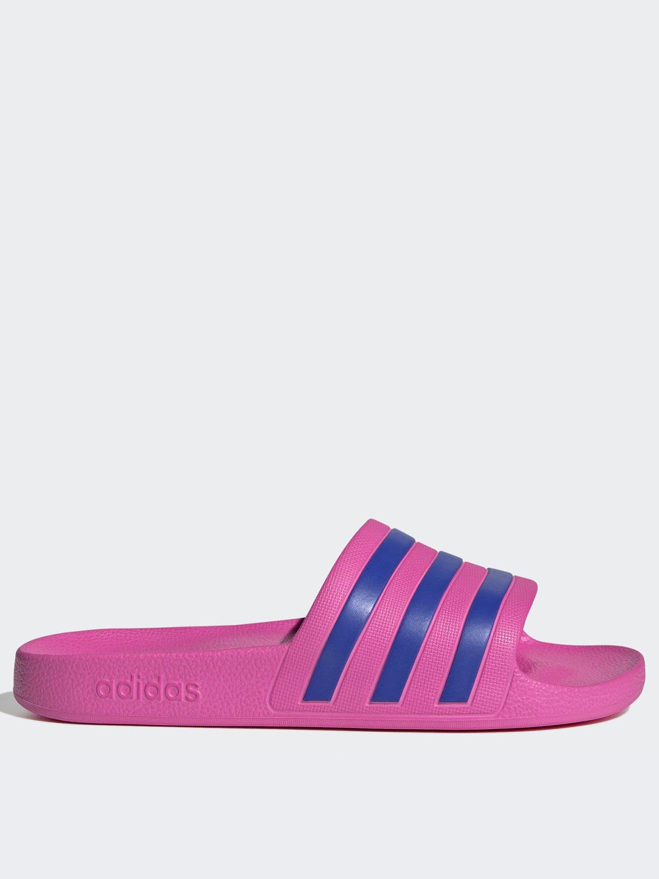 adidas Sportswear Women's Adilette Aqua Slides - Pink