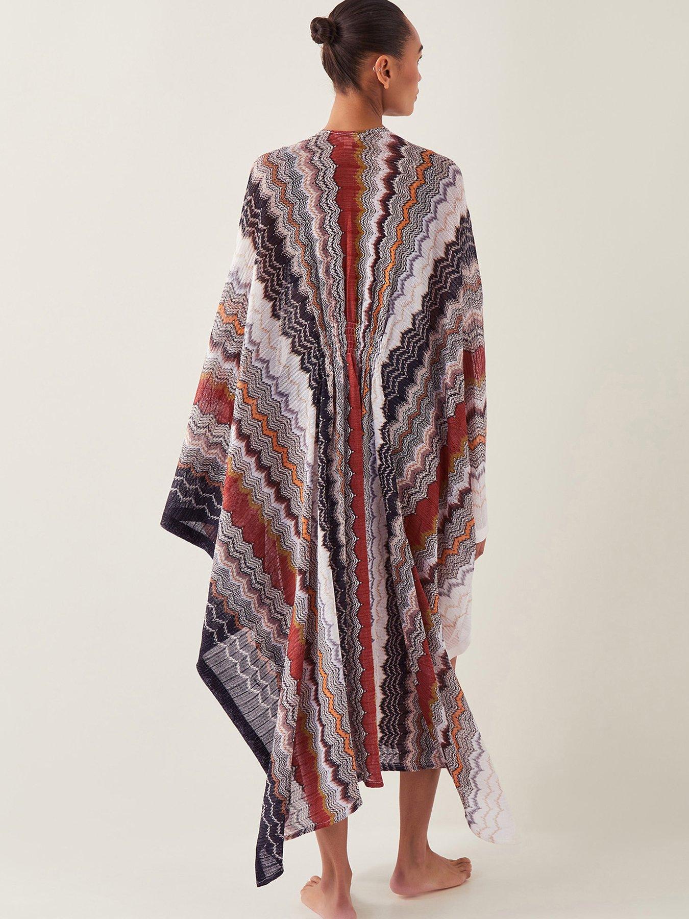  image of monsoon-ava-zigzag-stripe-coverup