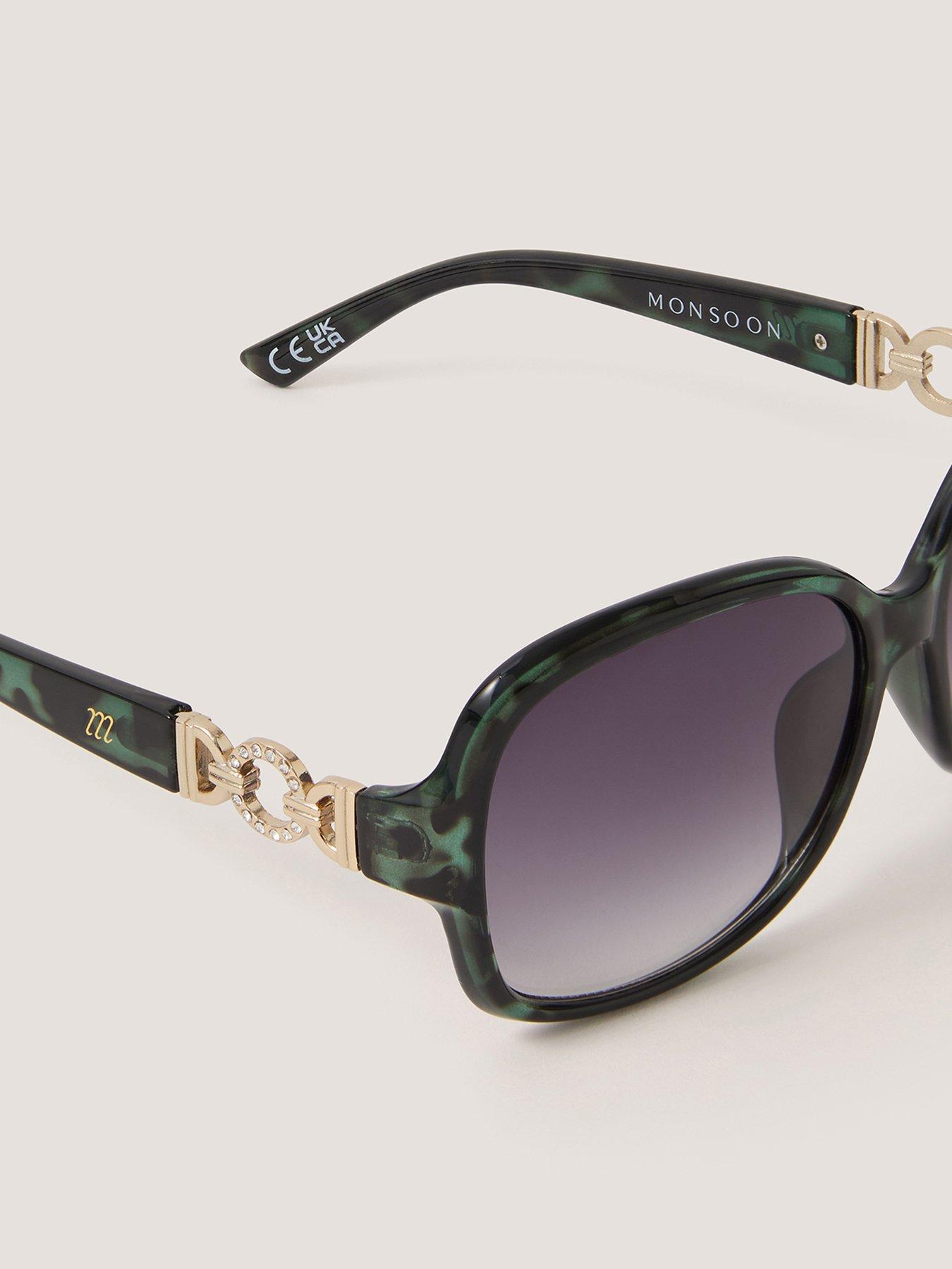 image of monsoon-wrap-sunglassees-green
